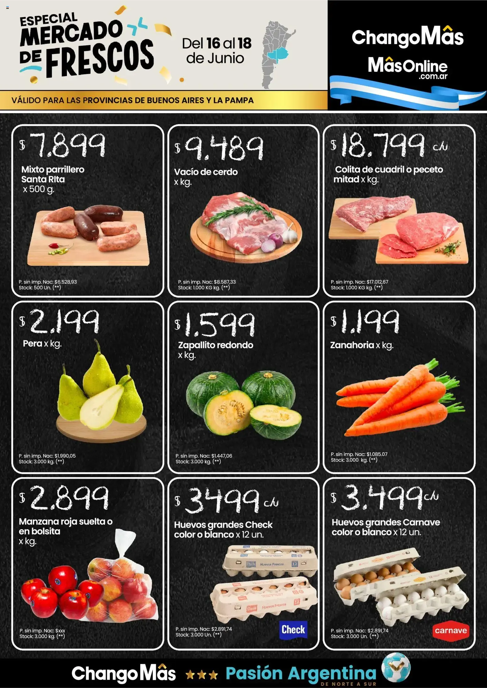 Ofertas de Changomas - Mercado de Frescos || del 16/06/2026 - 18/06/2026 || Catálogo 16 de junio al 18 de junio 2026 - Página 1 del catálogo
