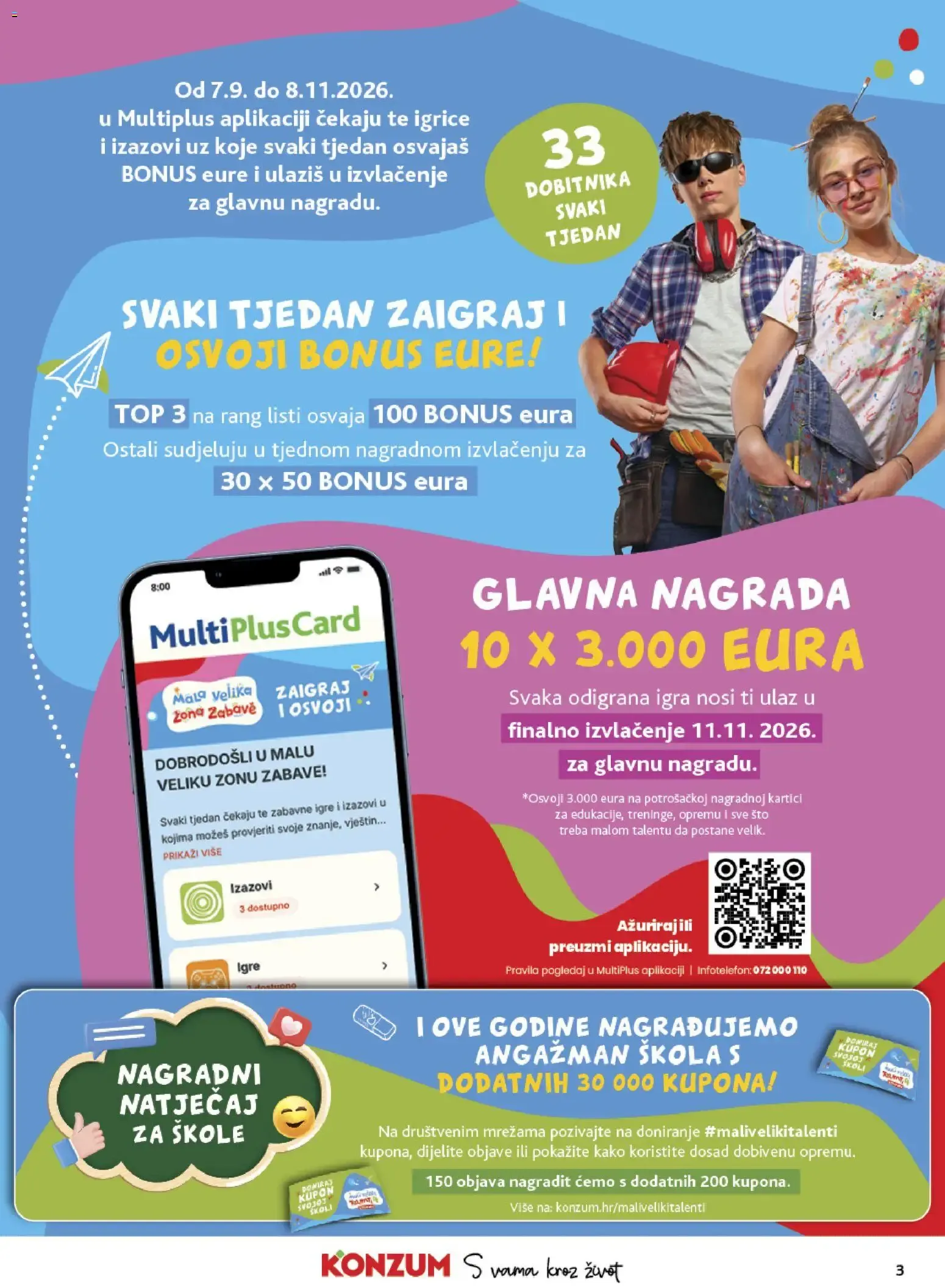 Katalog Konzum Katalog novi od 23.09.2026 na listanje > letak digitalni od 23. rujna do 29. rujna 2026. - Pregled Stranica 3
