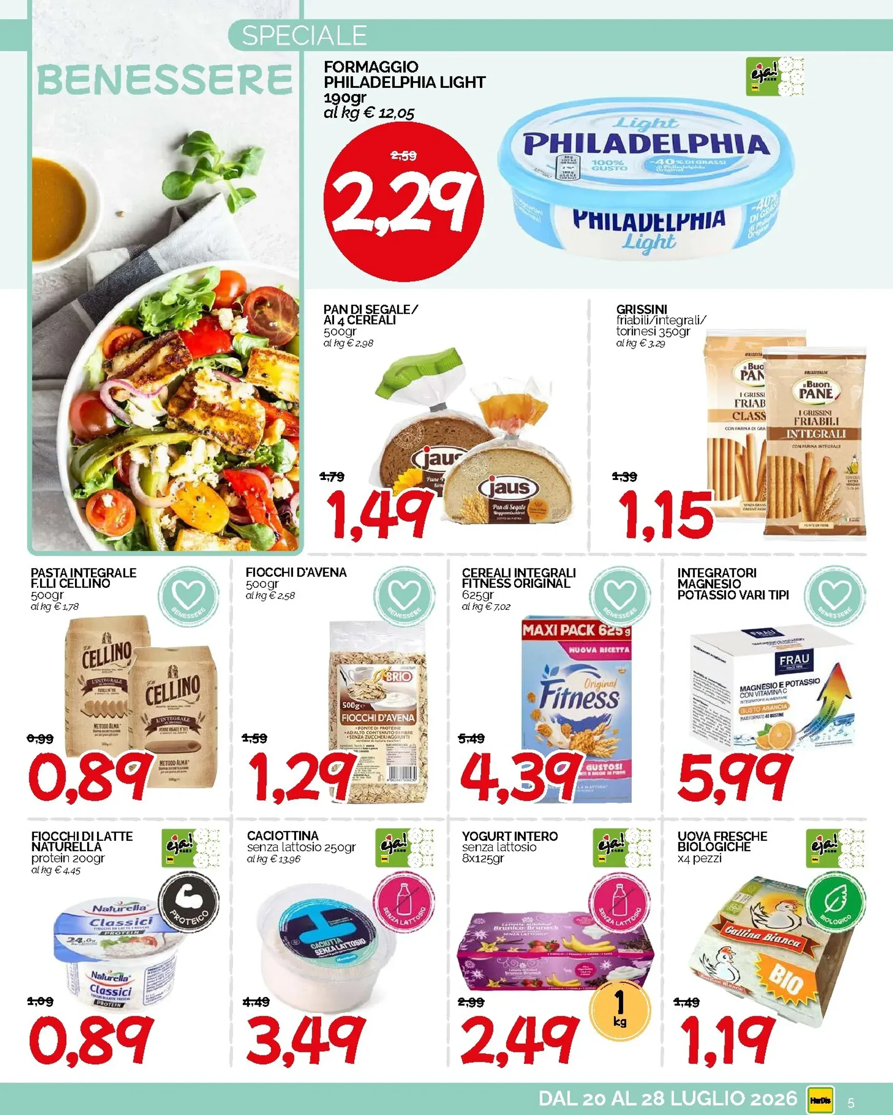 HarDis - La Spesa di Fine Mese da 20 luglio a 28 luglio di 2026 - Pagina del volantino 5