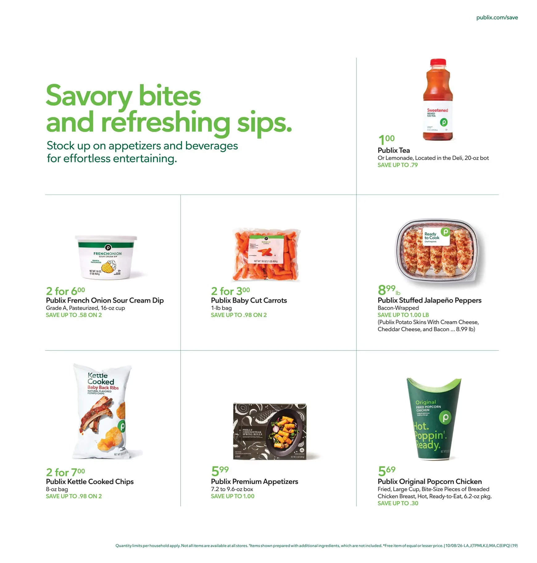 Weekly ad Current Publix leaflet valid from Thursday 10/08/2026 to Wednesday 10/14/2026 from October 8 to October 14 2026 - Page 19
