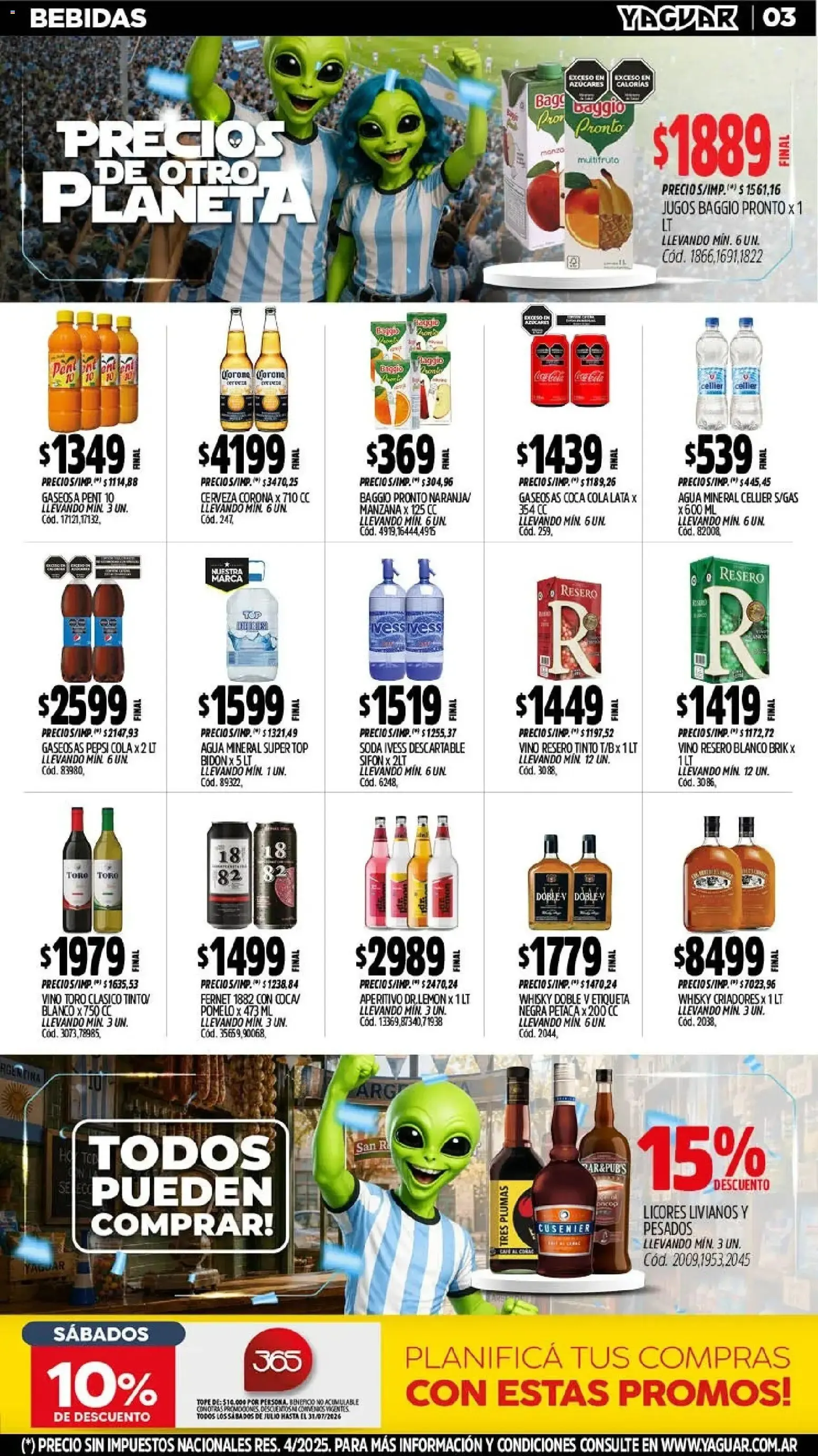 Ofertas de Yaguar - Oferta Semanal Santa Fé del 13/07/2026 - 19/07/2026 13 de julio al 19 de julio 2026 - Página 4 del catálogo