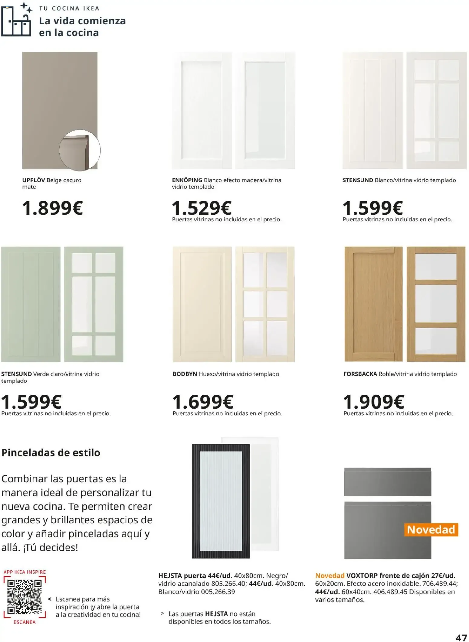 Catálogo de IKEA - Cocinas 1 de septiembre al 31 de enero 2027 - Página 47