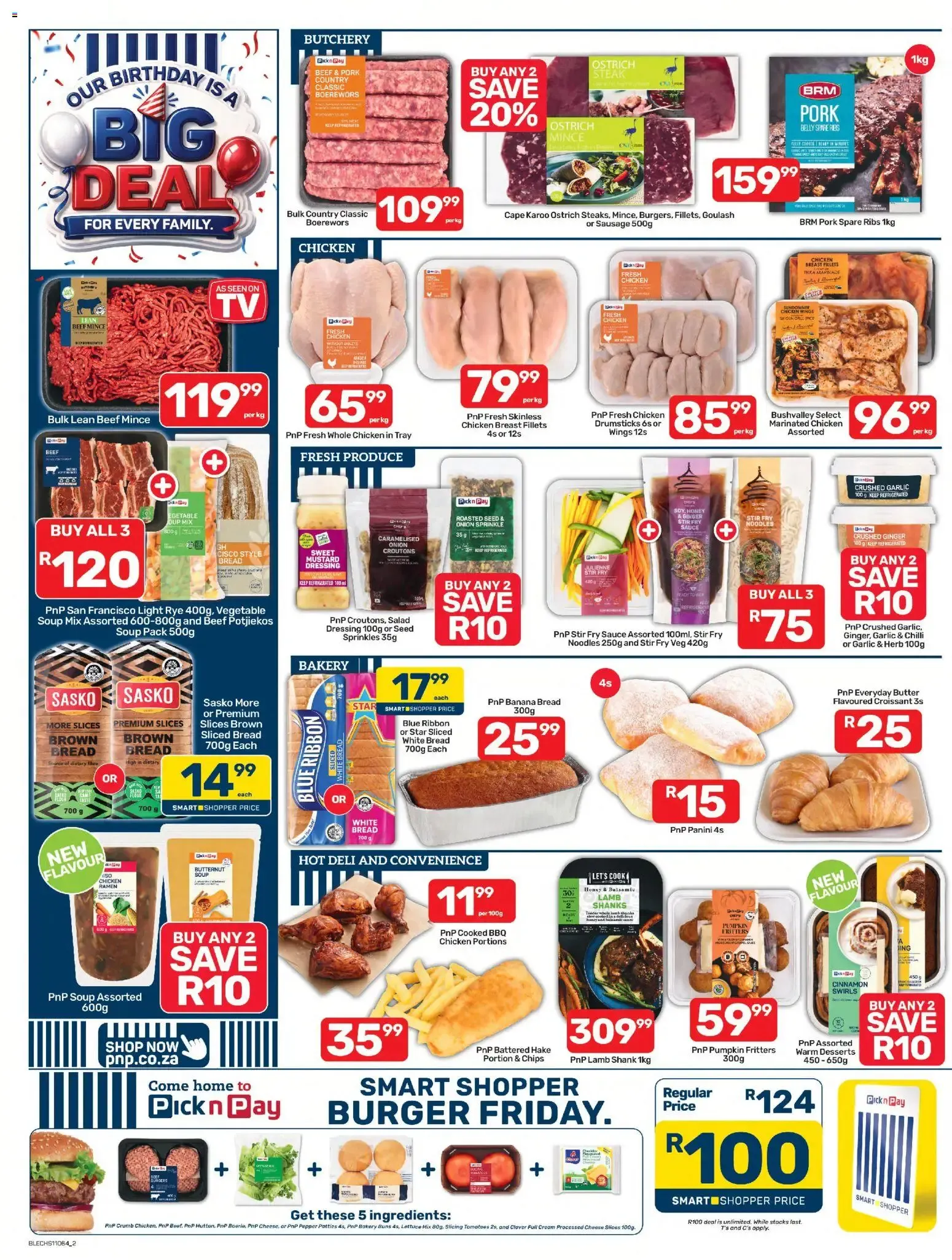 Pick n Pay - Big Deal Birthday Specials from 24 July to 6 August 2026 - Catalogue Page 2
