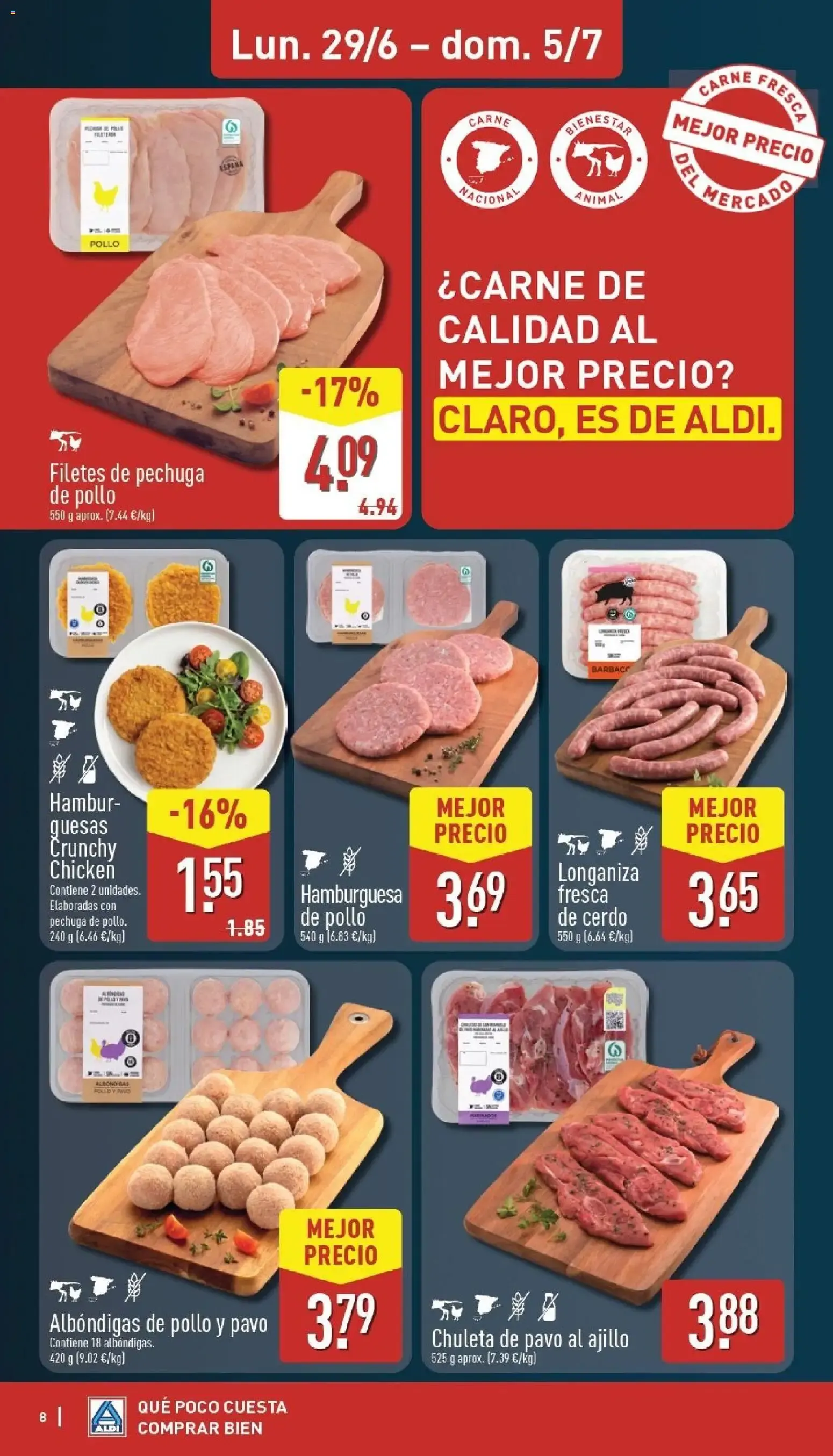 Catálogo de Aldi folleto Canarias del 29/06/2026 | Catálogo 29 de junio al 5 de julio 2026 - Página 8