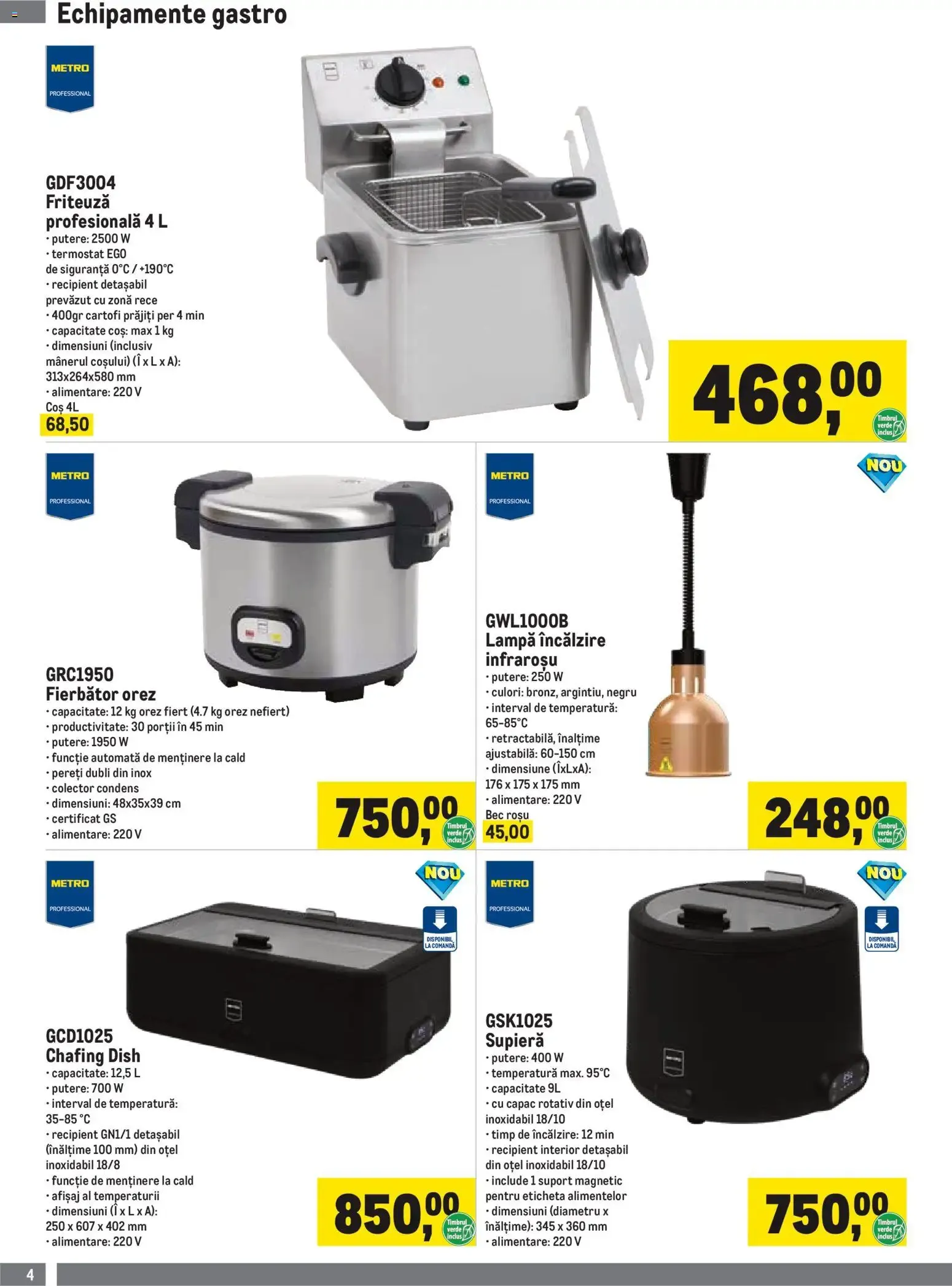 Catalog Metro Catalog Soluții Nealimentare pentru HoReCa - Oferta 01.10.2026 - 04.01.2027 de la 1 octombrie până la 4 ianuarie 2027 - Revista Pagina 4