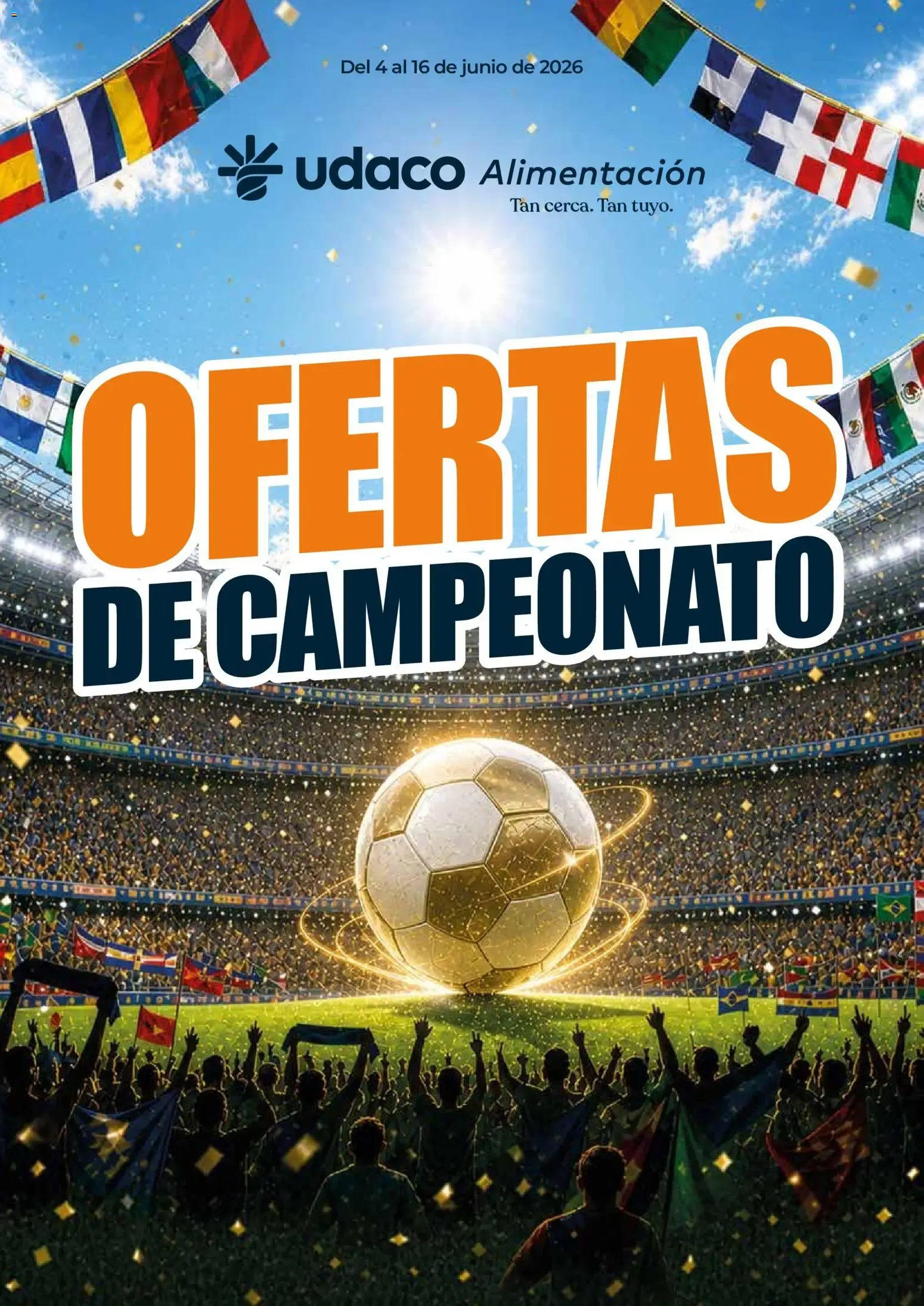 Catálogo de Udaco Alimentación - Ofertas de Campeonato 4 de junio al 16 de junio 2026 - Página 1