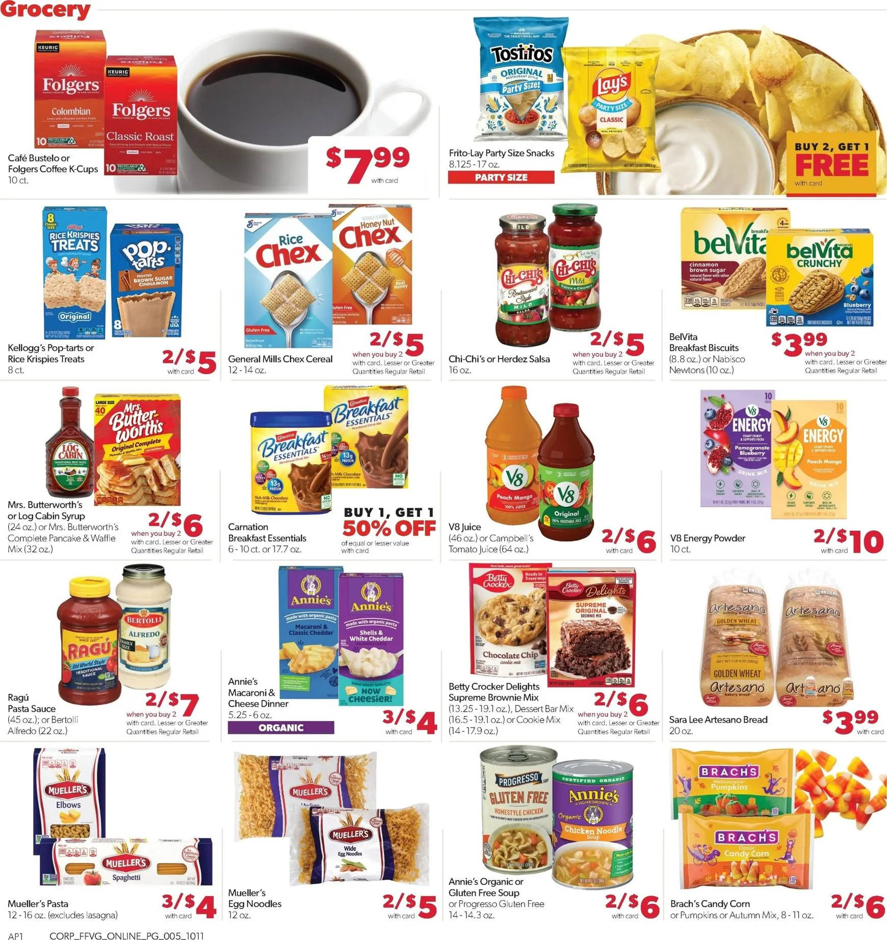 Weekly ad Current Family Fare leaflet valid from Sunday 10/11/2026 to Saturday 10/17/2026 from October 11 to October 17 2026 - Page 9