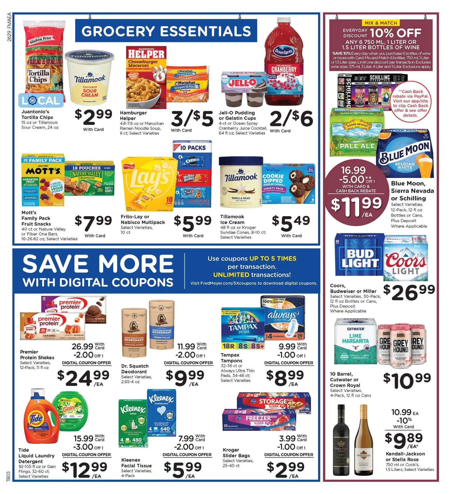 Weekly promotion Current Fred Meyer leaflet valid from Wednesday 08/19/2026 to Tuesday 08/25/2026 spanning from August 19 to August 25 2026 - Page 9 for Catalogue 365