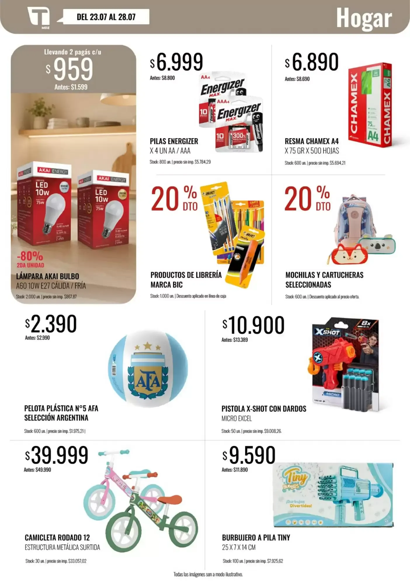 Ofertas de Catálogo de Ofertas Tadicor 23 de julio al 28 de julio 2026 - Página 10 del catálogo