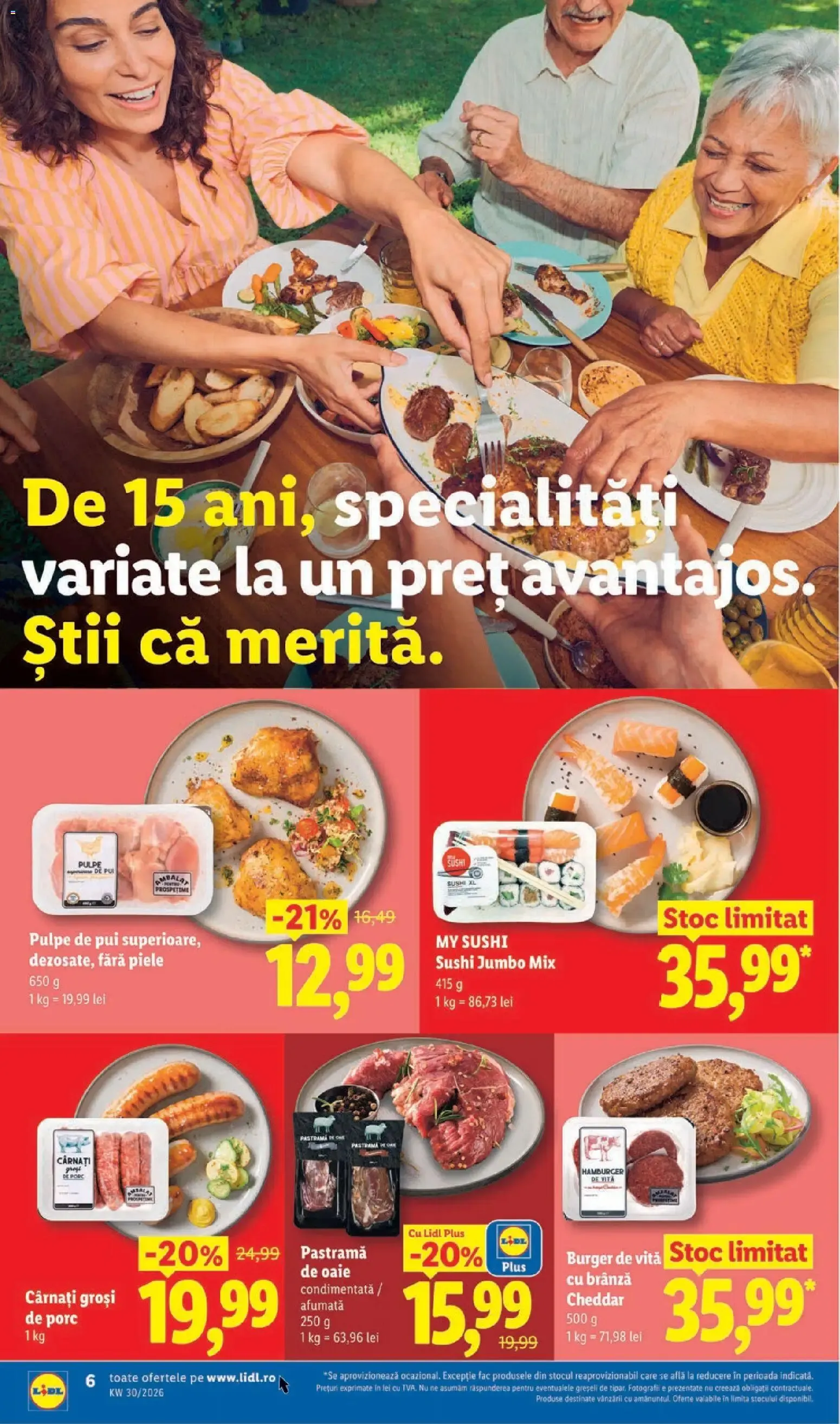 Catalog Catalog LIDL 20.07.2026 - Oferta și Revista online de la 20 iulie până la 26 iulie 2026 - Revista Pagina 6