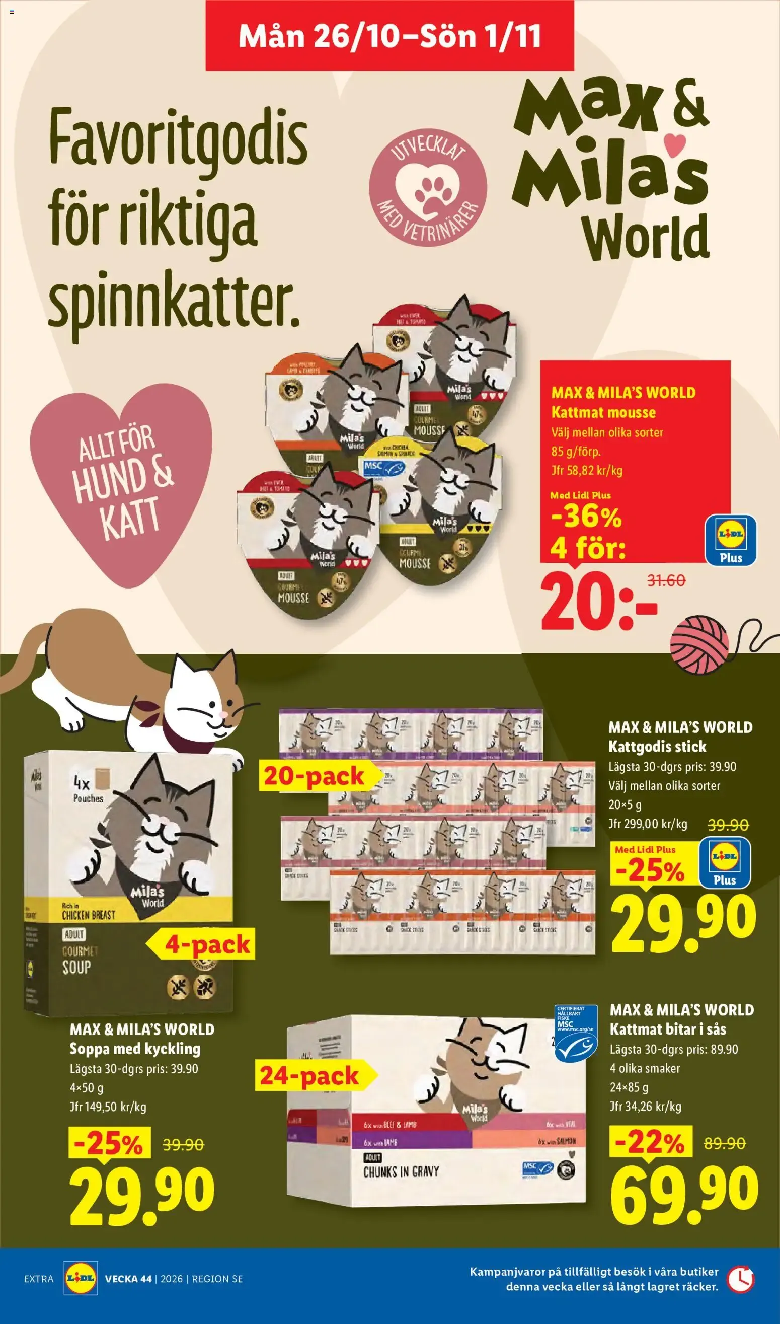 Lidl Veckans erbjudanden från 26 oktober till 1 november 2026 - Reklamblad sidor 11