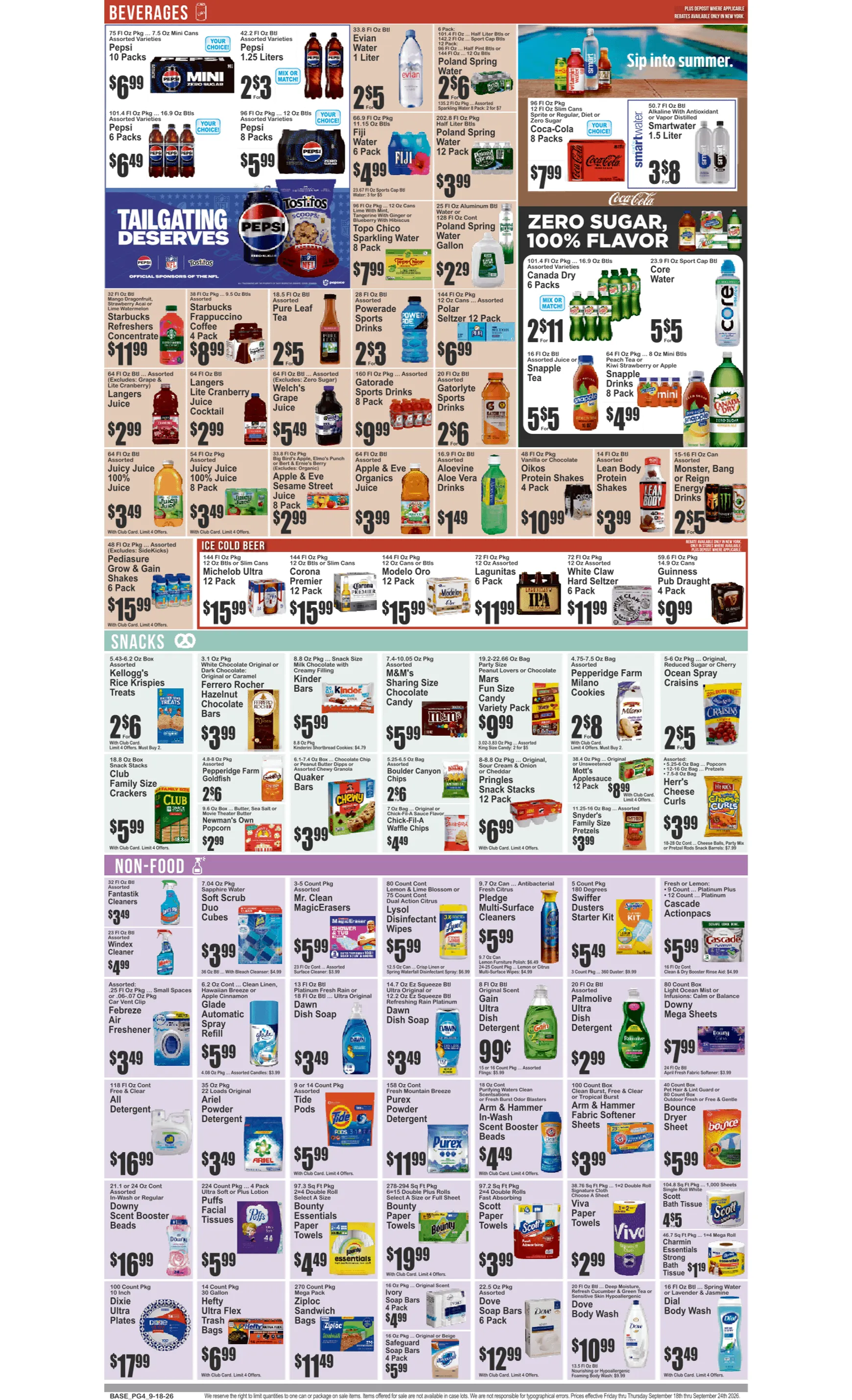 Weekly ad Current Key Food - Hartford Avenue leaflet valid from Friday 09/18/2026 to Thursday 09/24/2026 from September 18 to September 24 2026 - Page 5