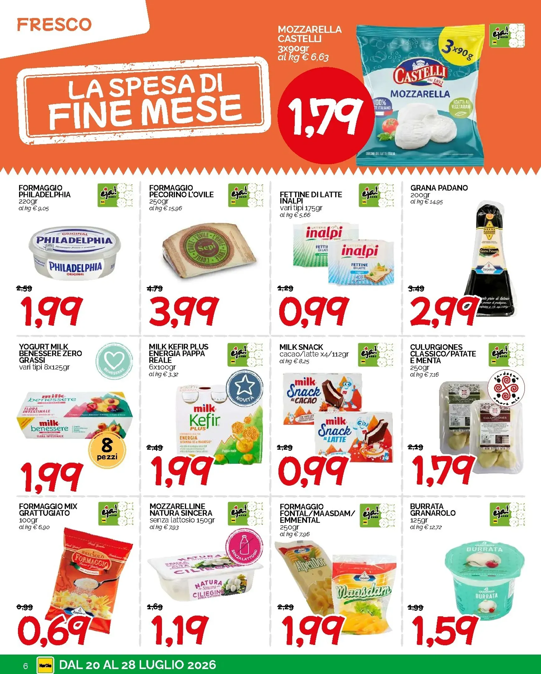 HarDis - La Spesa di Fine Mese da 20 luglio a 28 luglio di 2026 - Pagina del volantino 6