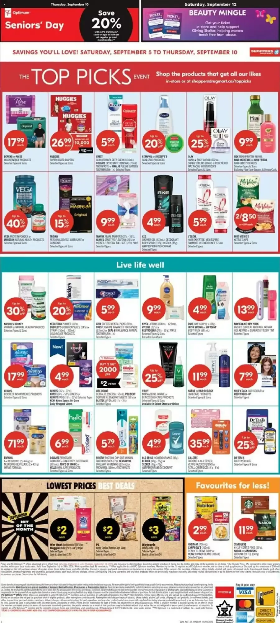 Shoppers Drug Mart flyer week 36 from September 5 to September 10 2026 - flyer page 2