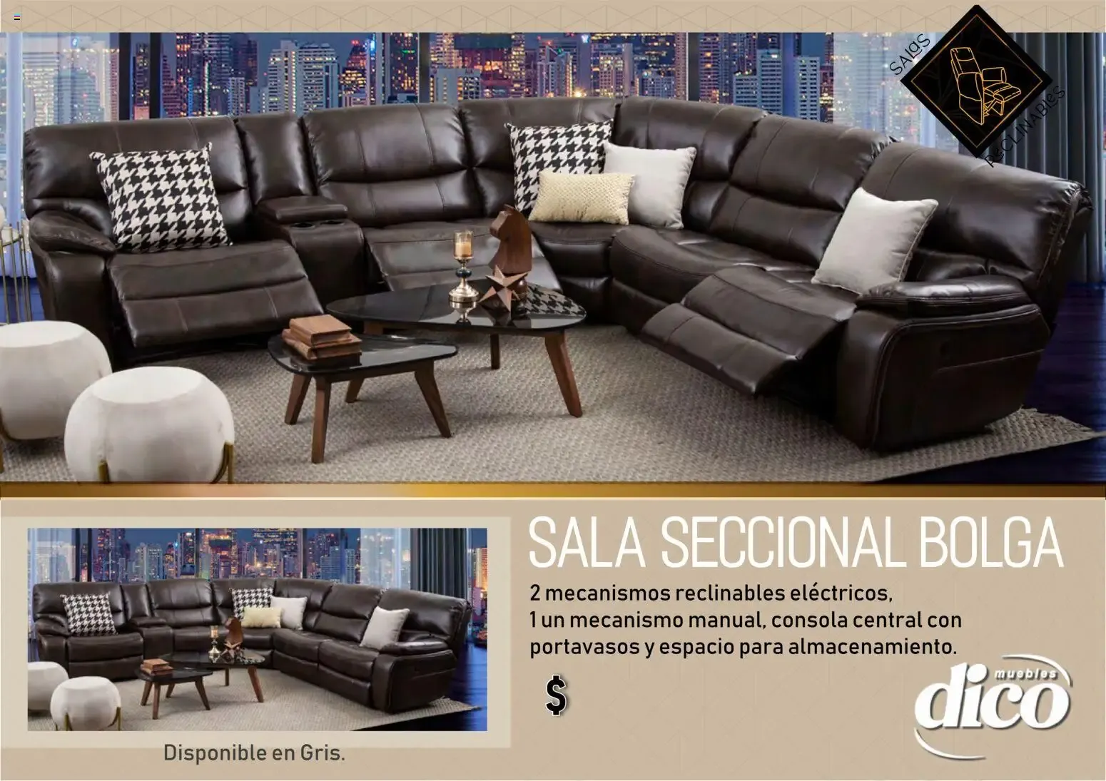 Catálogo de Muebles Dico catálogo Salas reclinables (27/03/2026 - 31/08/2026) - catálogo en línea 27 de marzo al 31 de agosto 2026 - Pagina 27