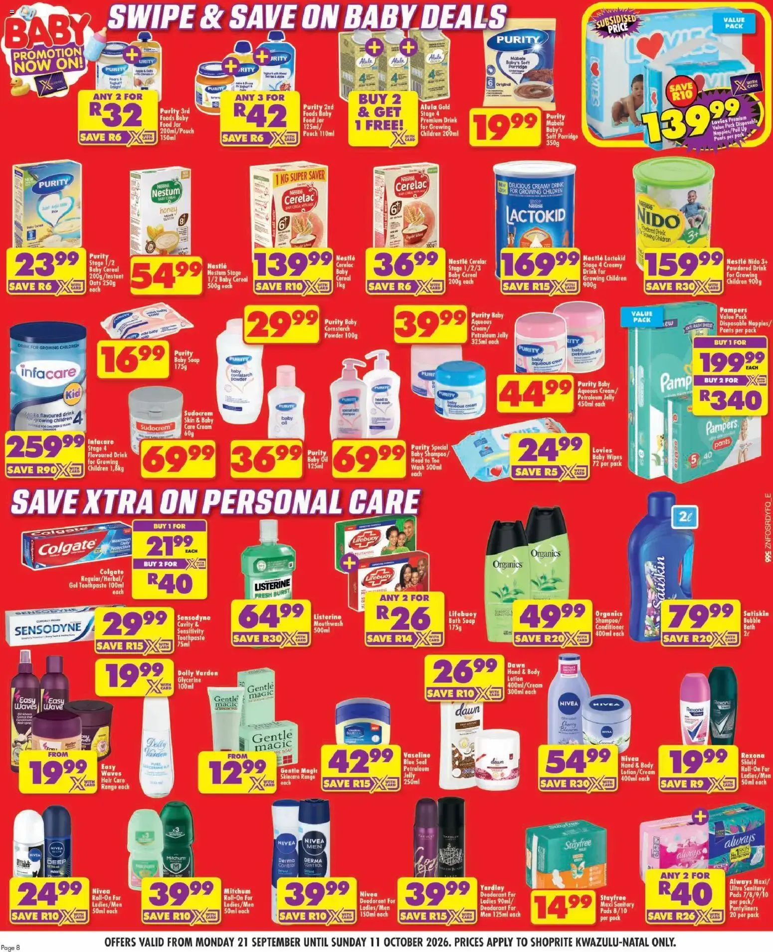 Shoprite Specials (21/09/2026 - 11/10/2026) → Online Catalogue from 21 September to 11 October 2026 - Catalogue Page 8