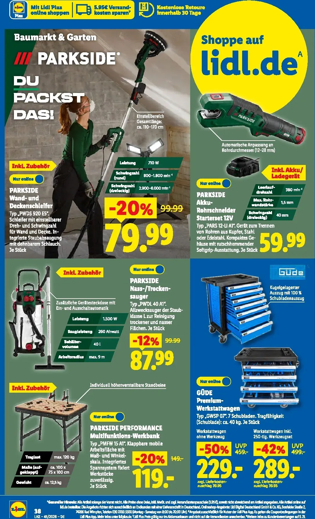 Lidl Sparen beim Preisführer von 2. November bis 7. November 2026 - Prospekt seite 9