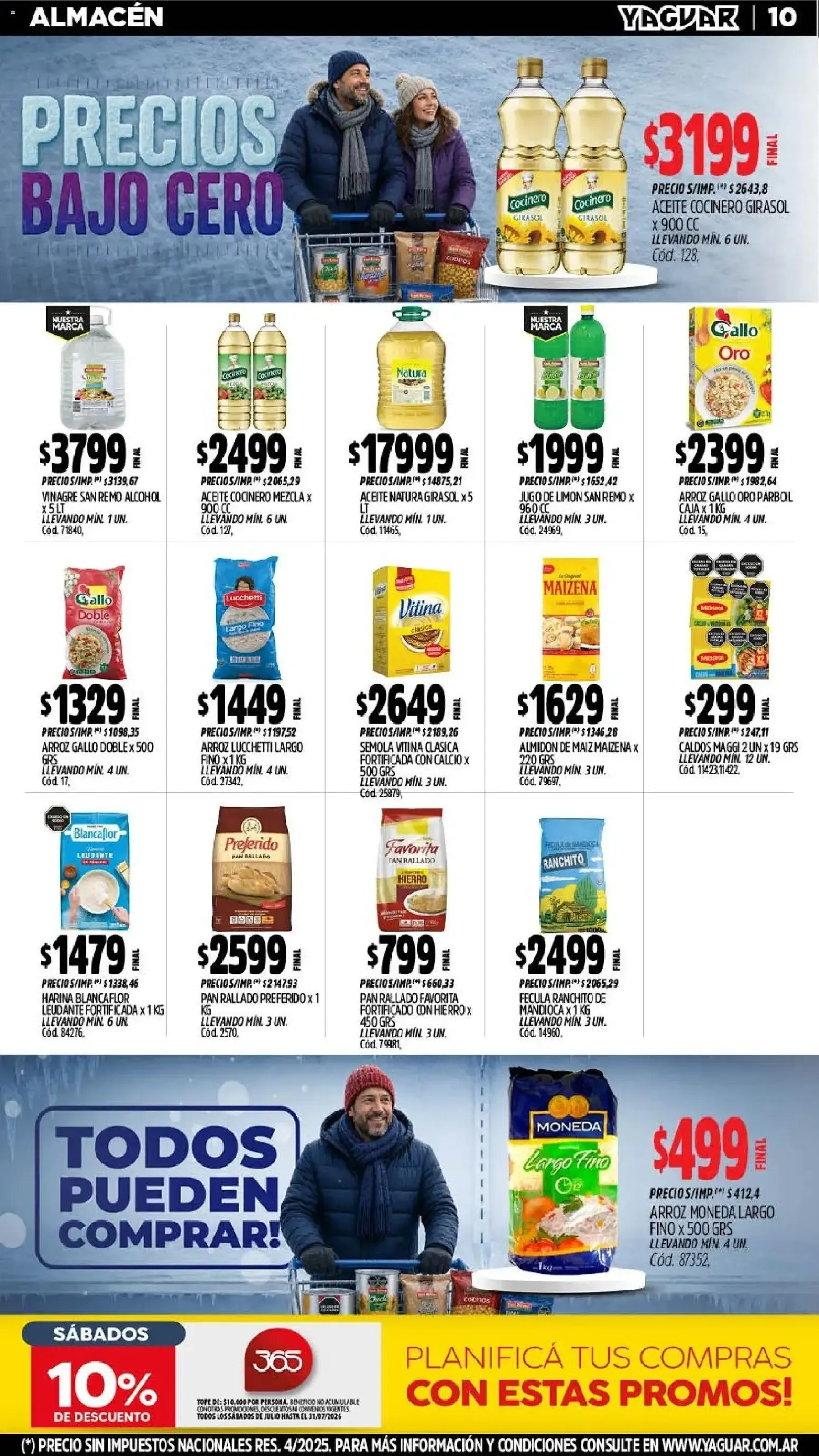 Ofertas de Precios Bajo Cero 20 de julio al 25 de julio 2026 - Página 10 del catálogo