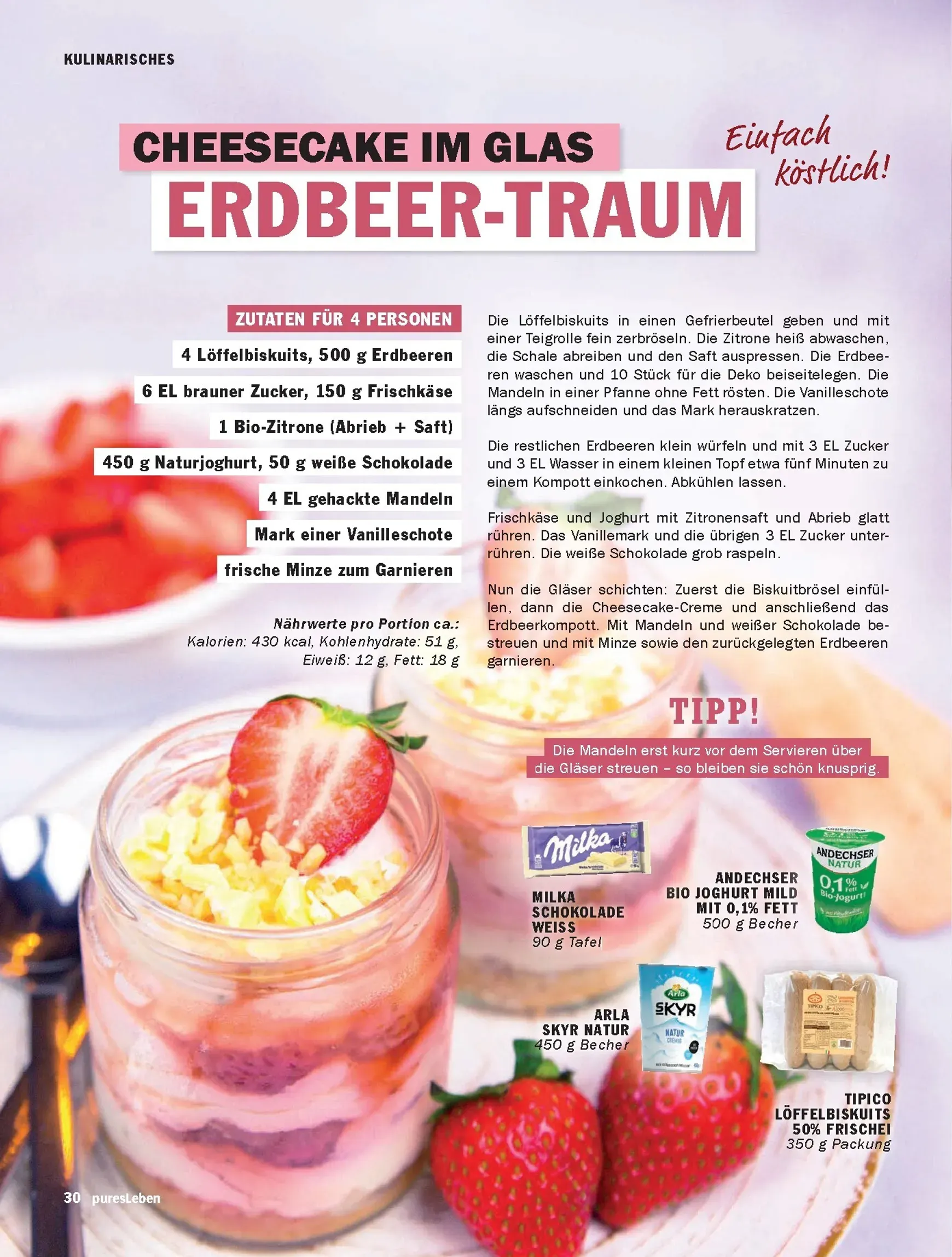 Pures Leben Magazine 02/2026 von 1. April bis 30. Juni 2026 - Prospekt seite 30