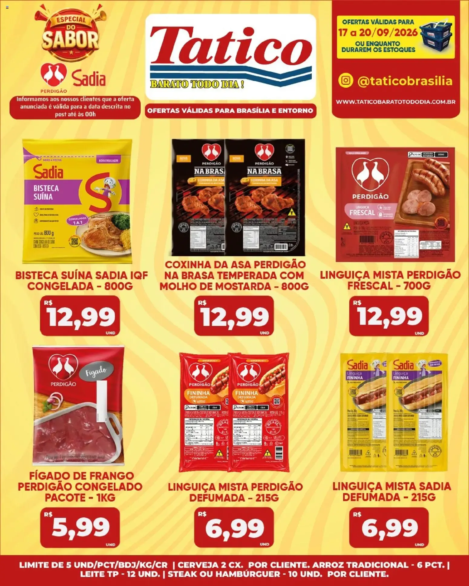 Encarte de Tatico ofertas do Dia de 18/09/2026 | Promoções Online 18 de setembro até 18 de setembro 2026 - Pagina 20