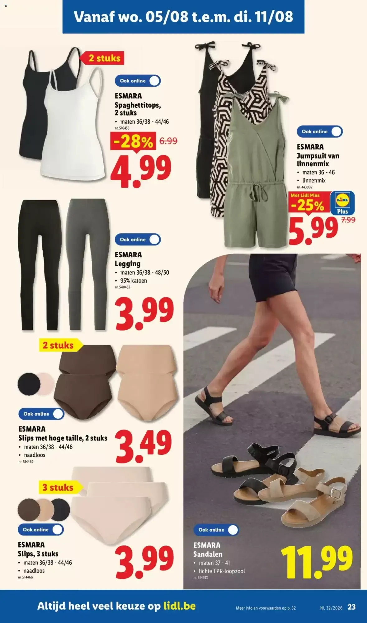 Lidl folder week 32 van 3 augustus tot 8 augustus 2026 - folder pagina 23