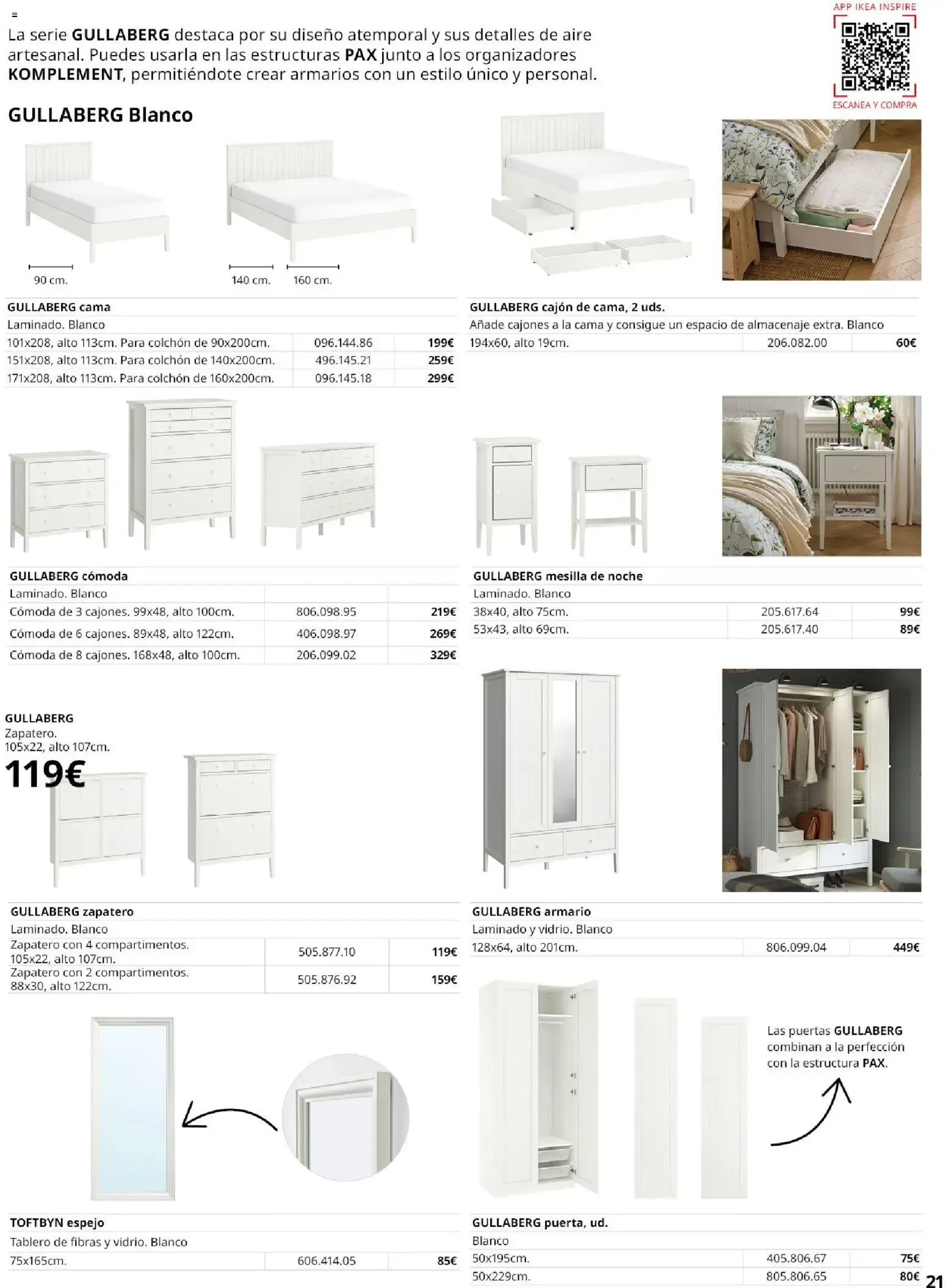 Catálogo de IKEA - Guía de Compra Muebles para el Dormitorio 1 de septiembre al 31 de enero 2027 - Página 21