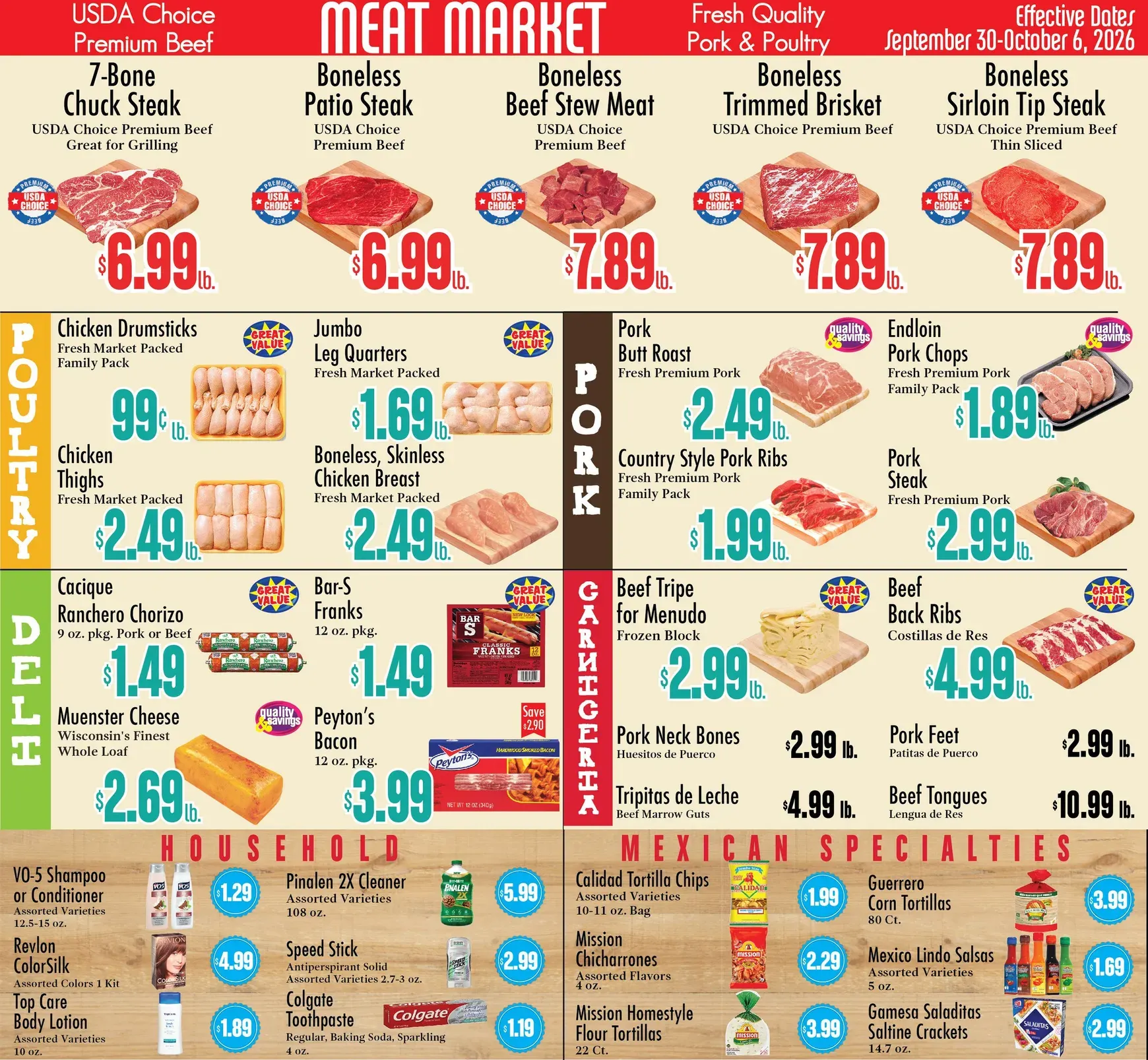 Weekly ad Current Food City leaflet valid from Wednesday 09/30/2026 to Tuesday 10/06/2026 from September 30 to October 6 2026 - Page 2