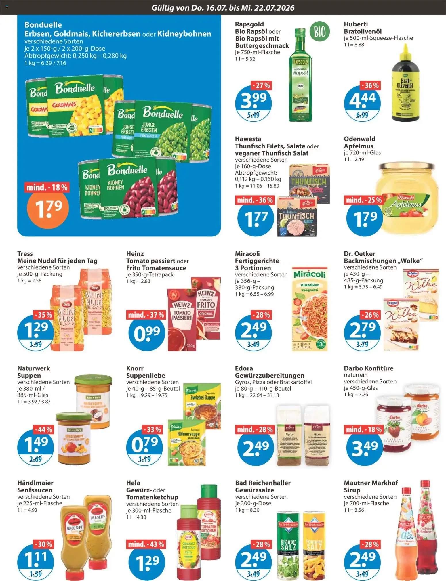 Angebote V-Markt Angebote (ab 16.07.2026) von 16. Juli bis 22. Juli 2026 - Prospekt seite 7