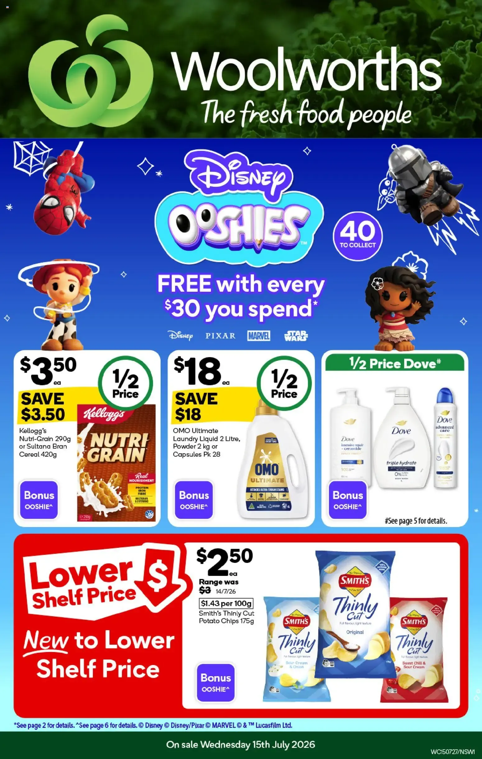 Woolworths catalogue valid from 15/07/2026 > Online Australia - Catalogue valid from 15 July to 21 July 2026 - page 1