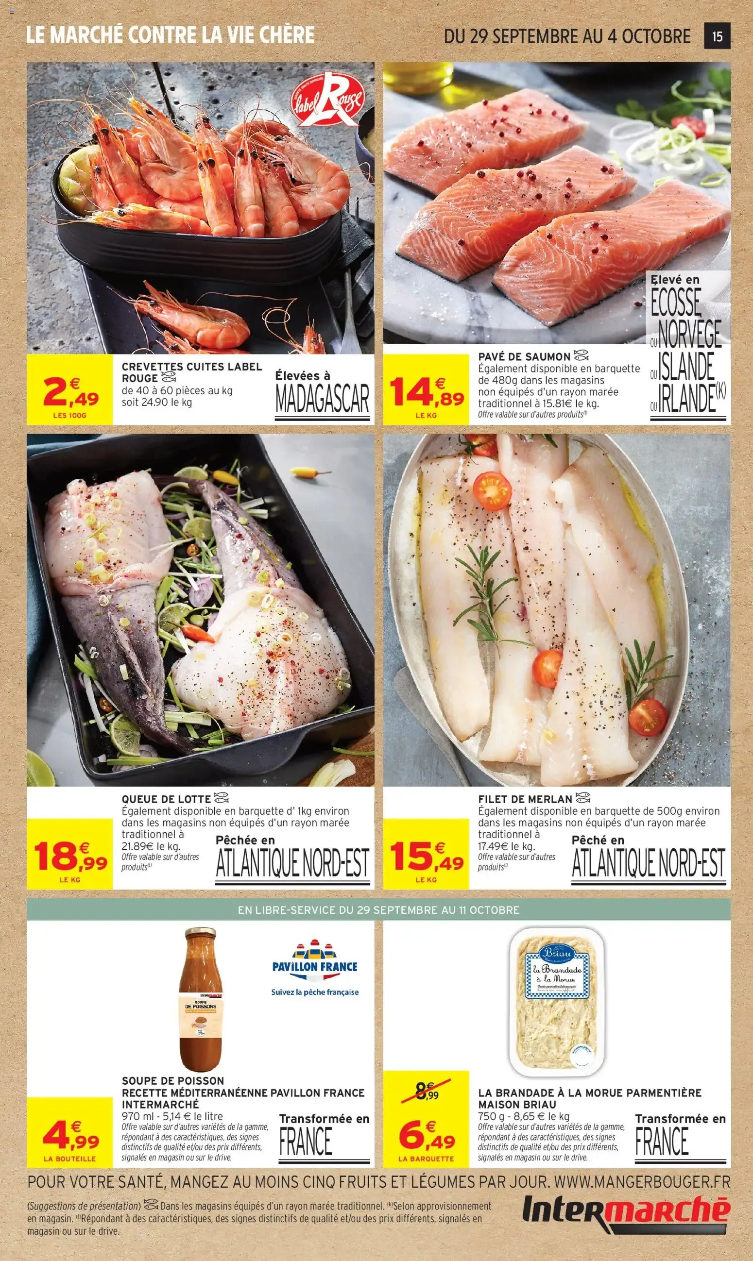 Intermarché - Anniversaire: 100% remboursés en bons d'achat du 29 septembre au 11 octobre 2026 - Catalogue page 18