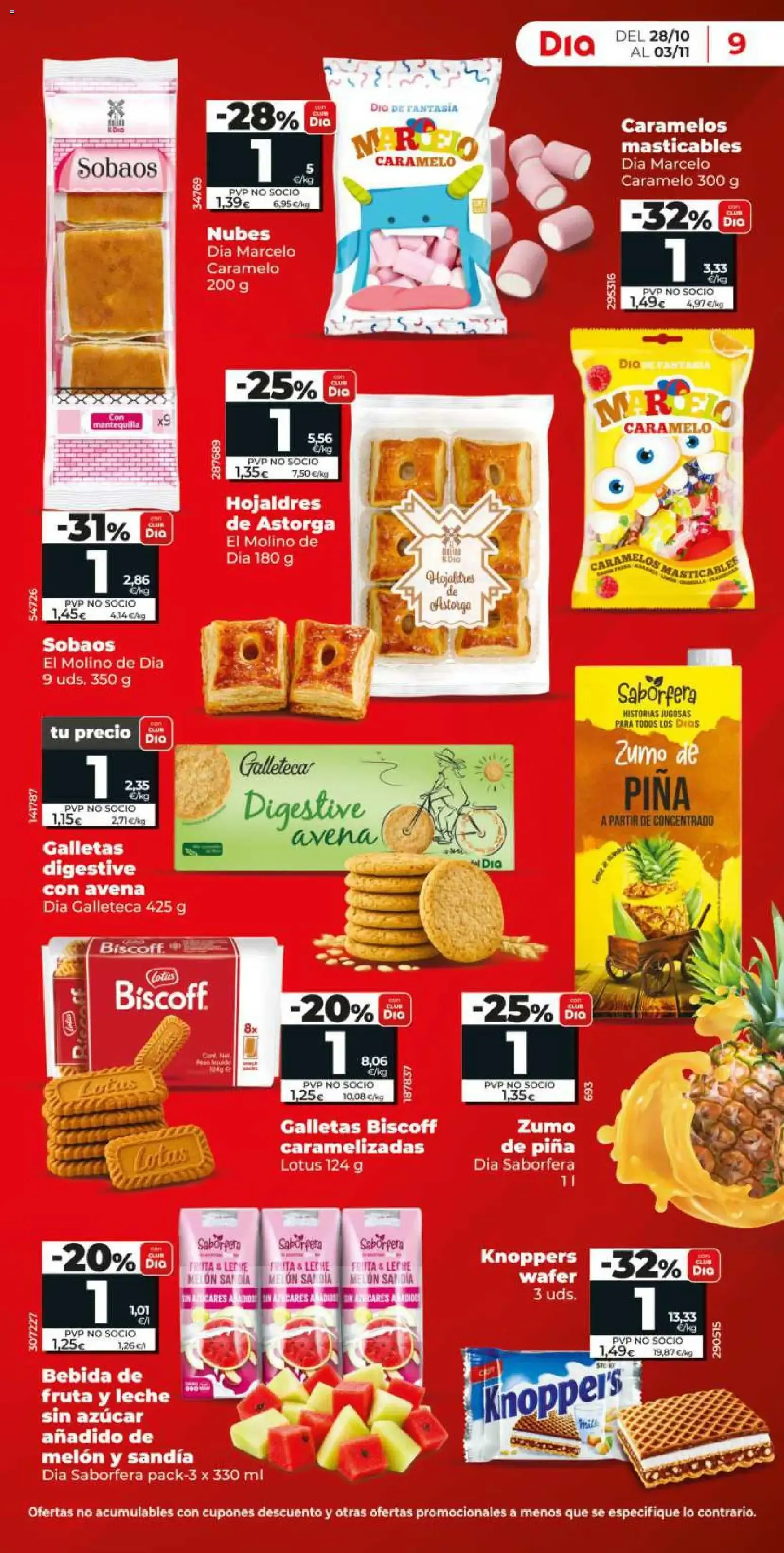 Catálogo de Día: Más de 100 productos a 1€ 28 de octubre al 3 de noviembre 2026 - Página 9