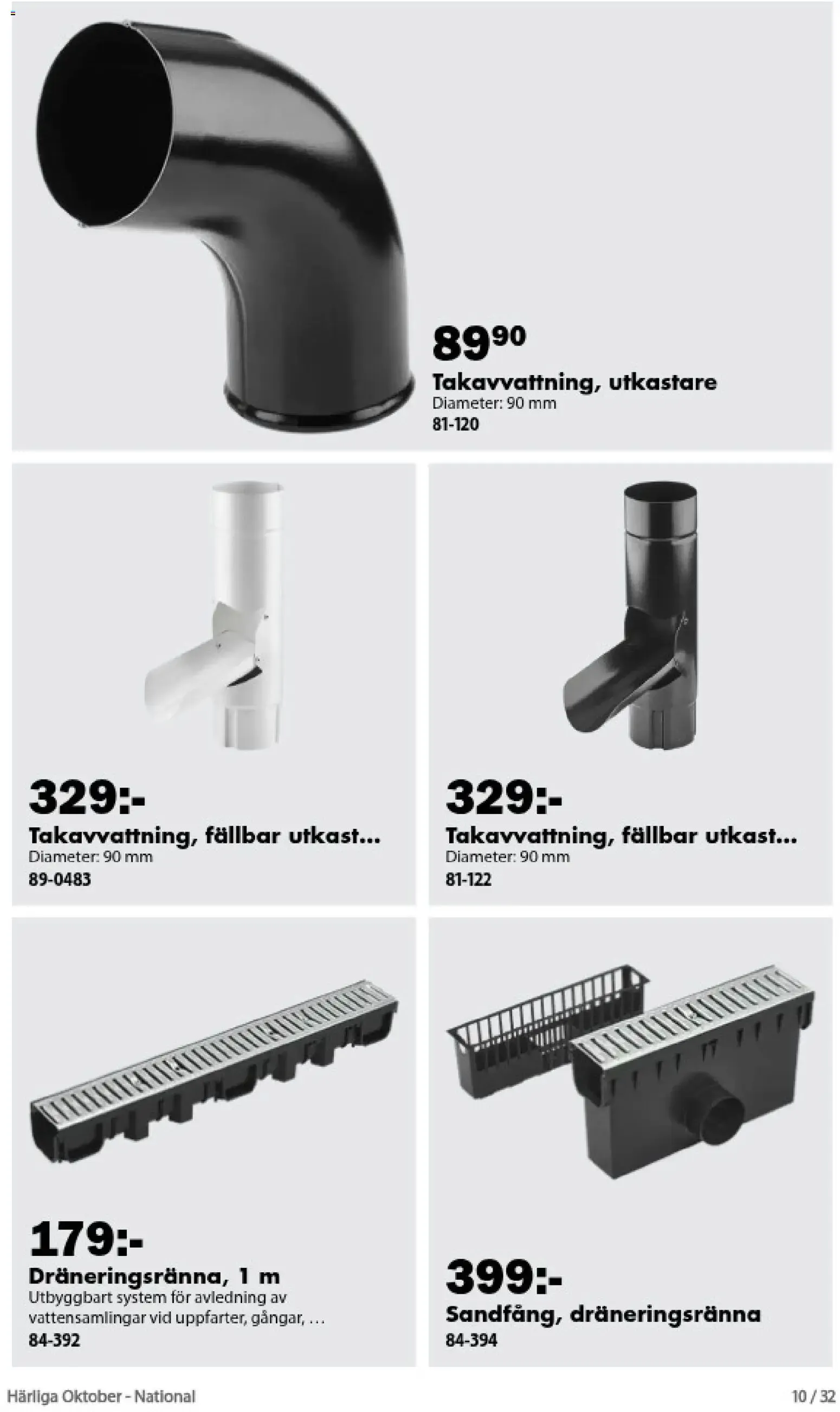 Biltema från 25 september till 22 oktober 2026 - Reklamblad sidor 10