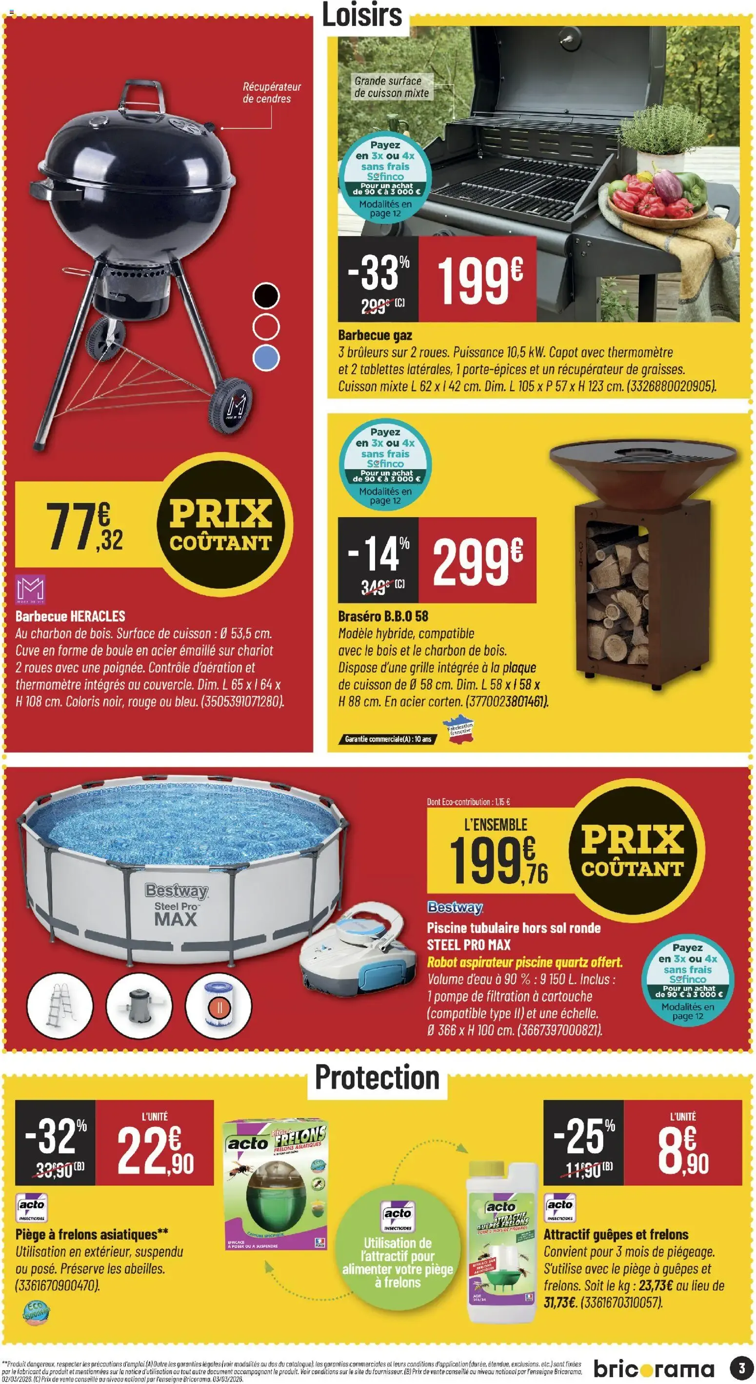 Bricorama catalogue à partir du 03/06/2026 - promo en ligne du 3 juin au 14 juin 2026 - Catalogue page 3