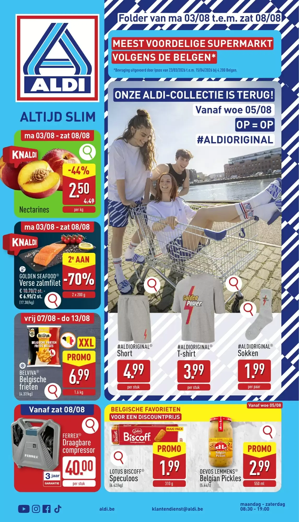 ALDI Folder van ma 03/08 t.e.m. zat 08/08
