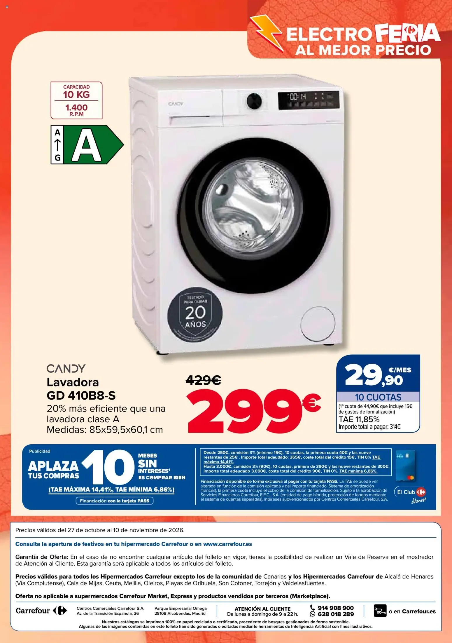 Catálogo de Carrefour Electro Feria 27 de octubre al 10 de noviembre 2026 - Página 27
