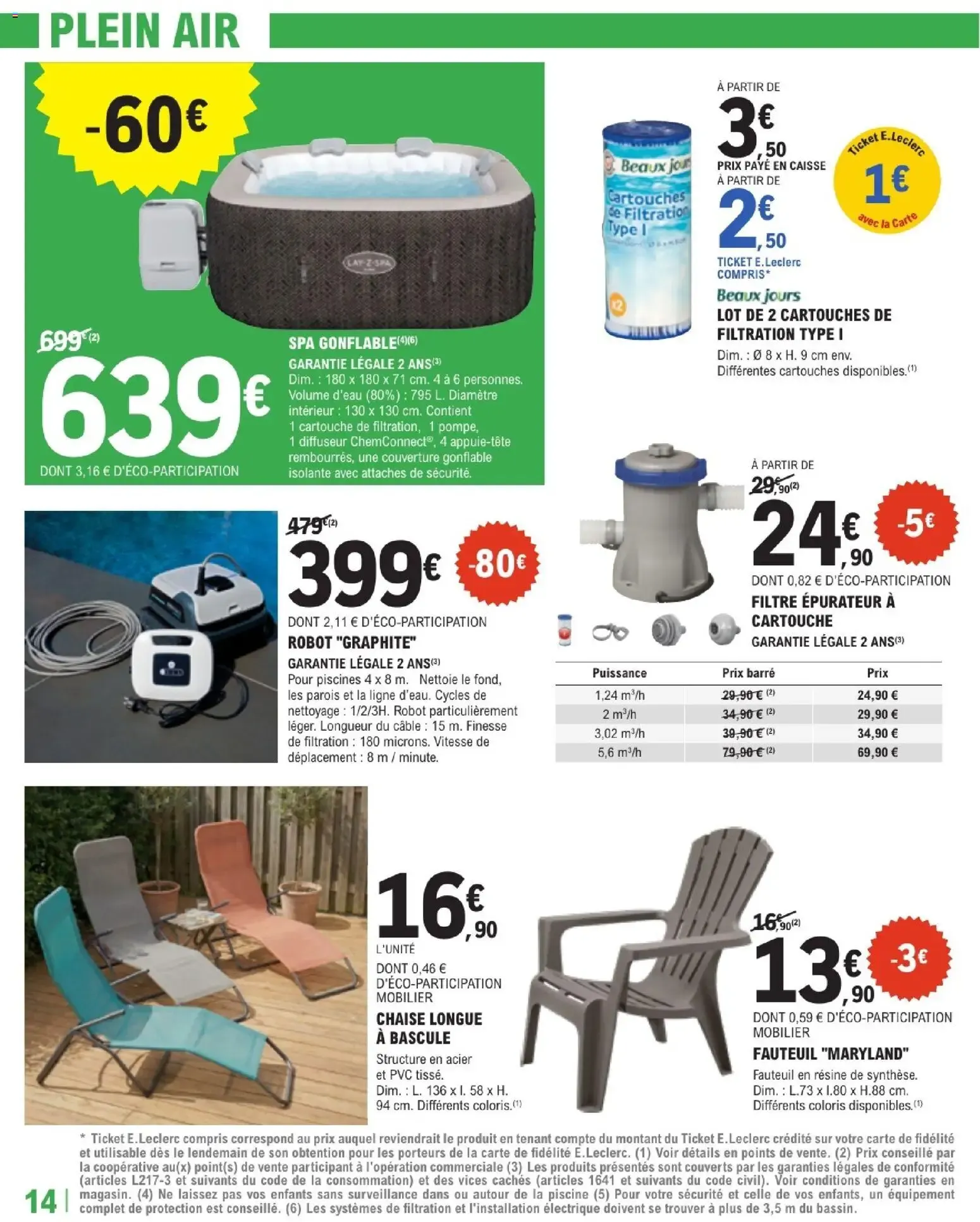 Brico E.Leclerc catalogue à partir du 23/06/2026 - promo en ligne du 23 juin au 11 juillet 2026 - Catalogue page 14