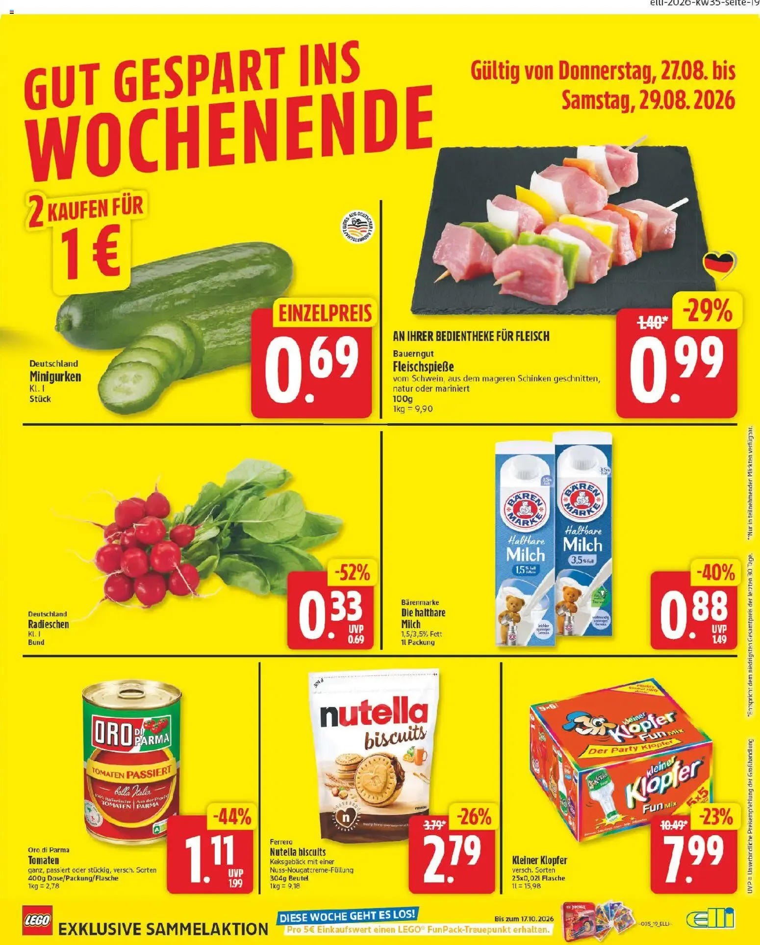 Elli Markt Prospekt vom 24.08.2026 – Angebote online von 24. August bis 29. August 2026 - Prospekt seite 19