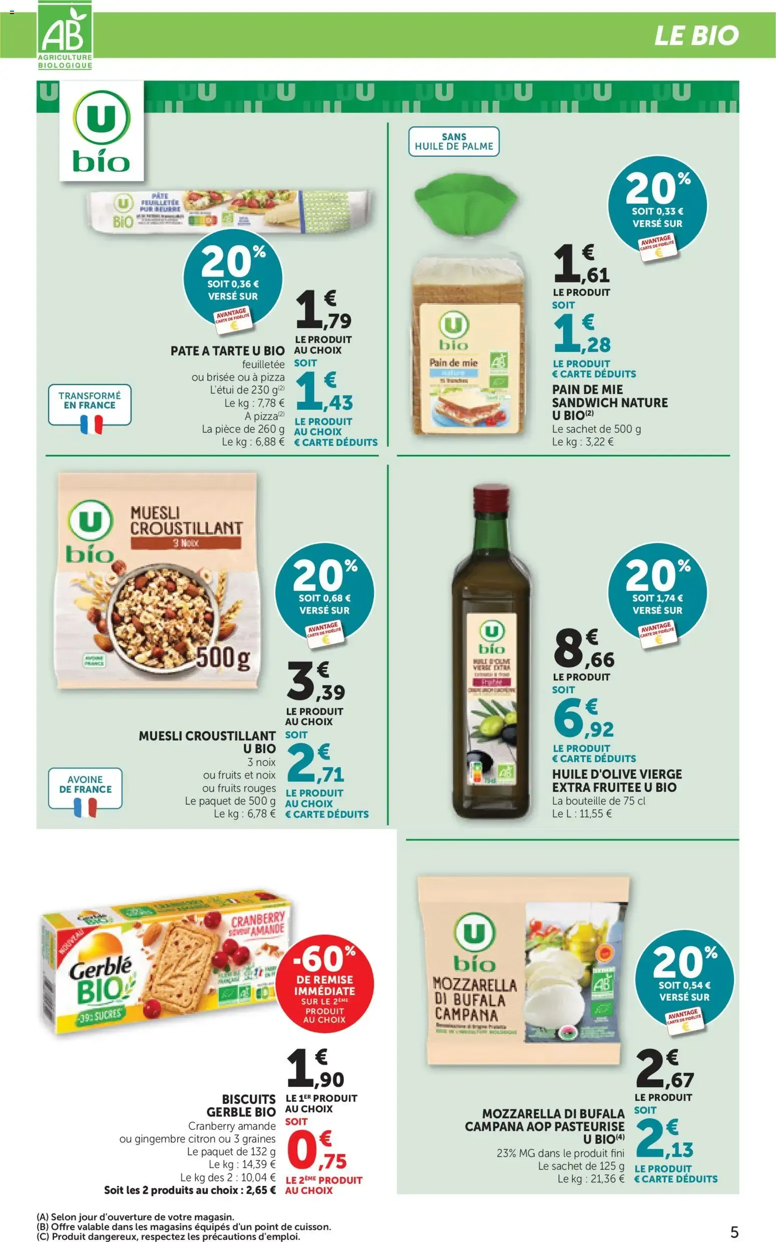 bi1 Catalogue Maxi Marché à partir du 23/06/2026 - promo en ligne du 23 juin au 5 juillet 2026 - Catalogue page 5
