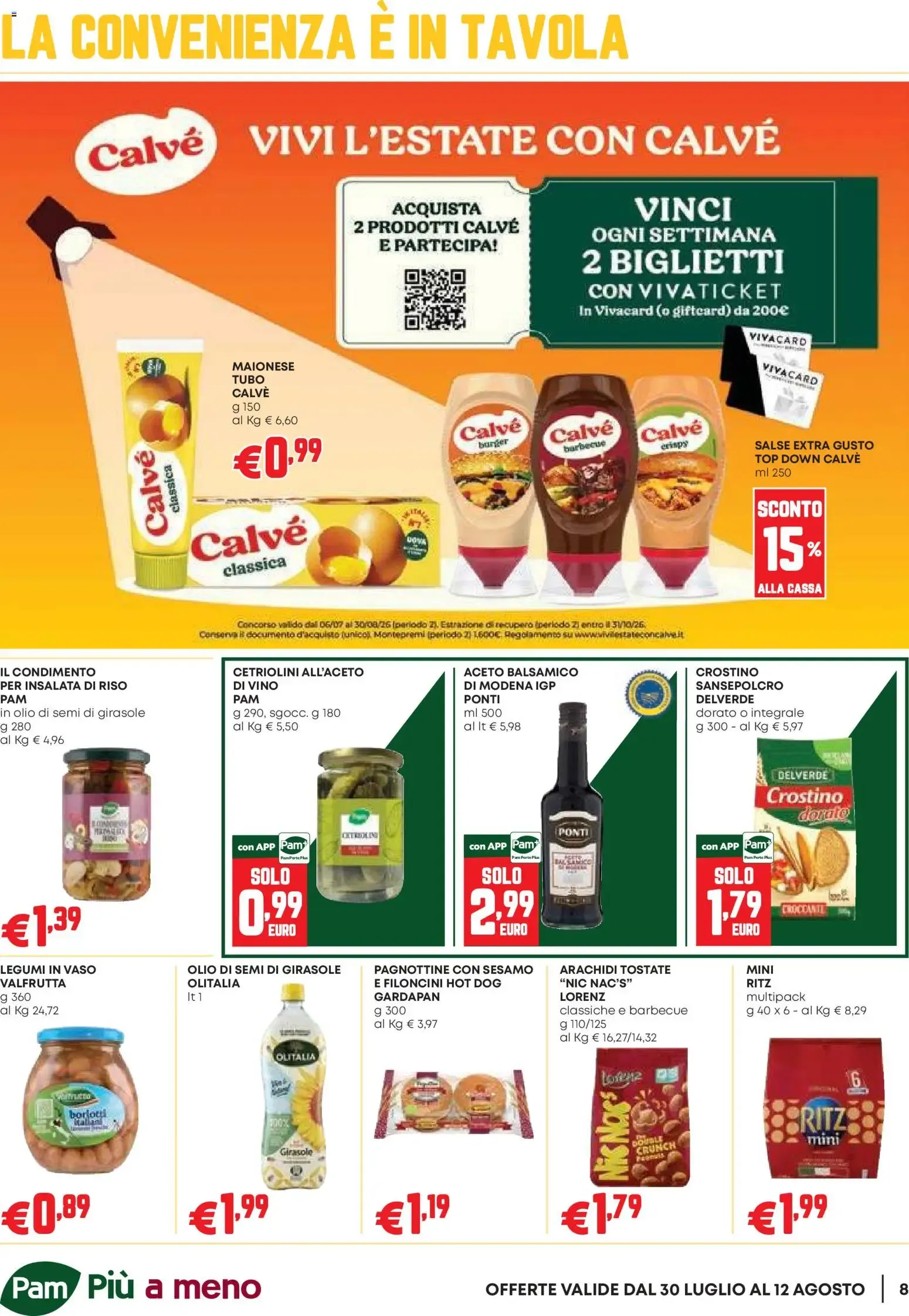Nuovo PAM volantino Occasioni Extra dal 30/07/2026 > offerte anteprima 🛍️ da 30 luglio a 12 agosto di 2026 - Pagina del volantino 8