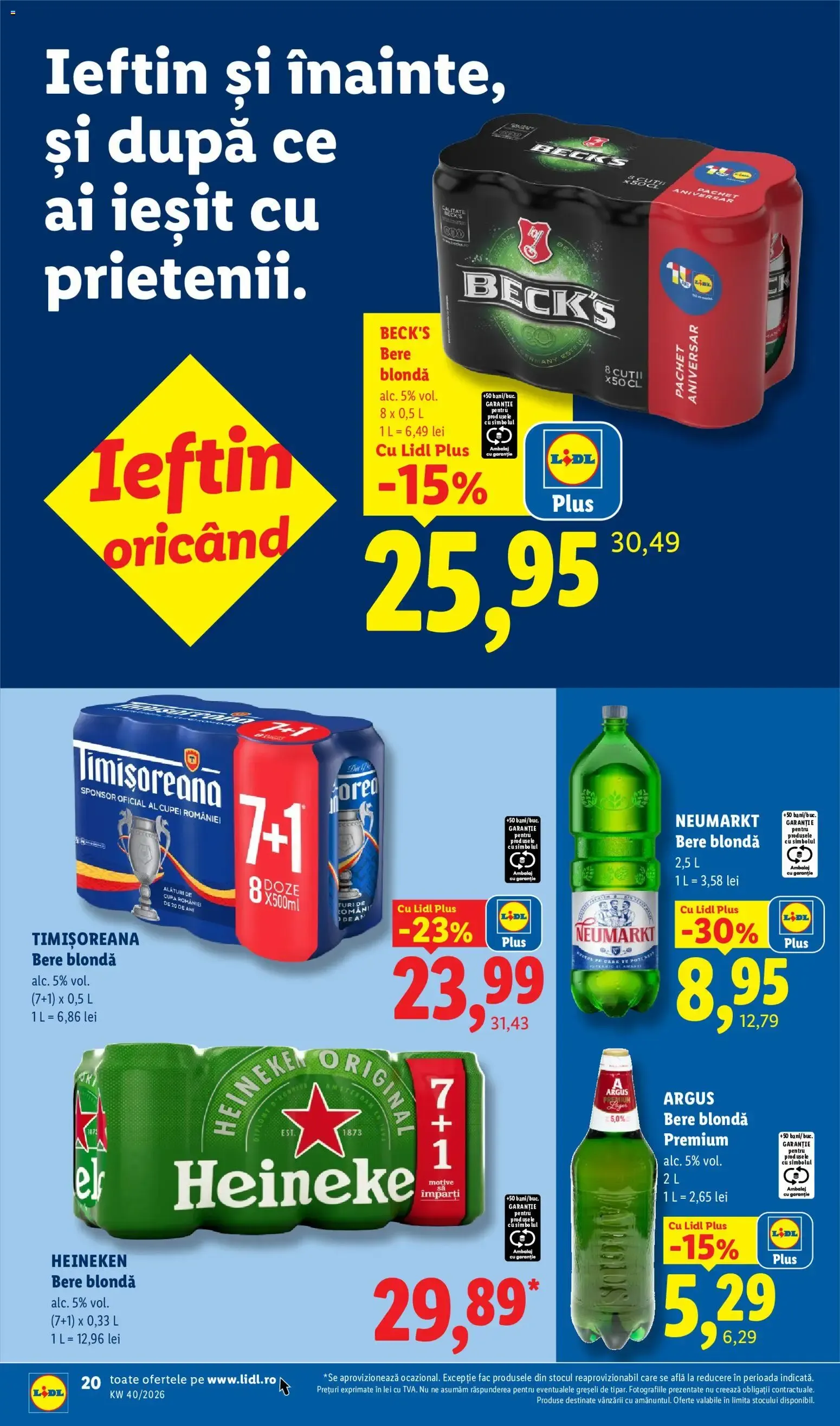 Catalog Catalog LIDL 28.09.2026 - Oferta și Revista online de la 28 septembrie până la 4 octombrie 2026 - Revista Pagina 20