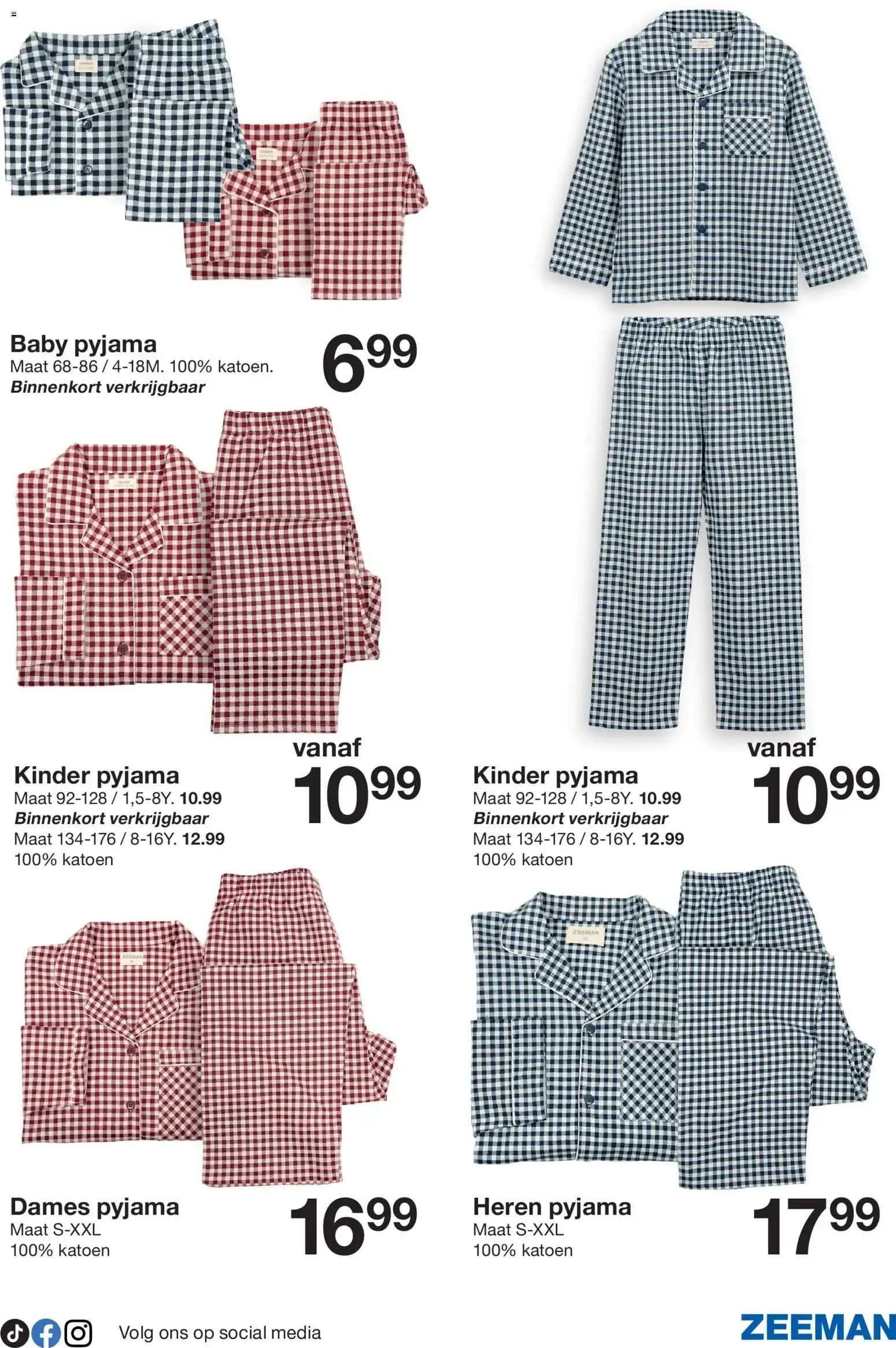 Deze week: warme pyjama's voor iedereen. van 24 oktober tot 6 november 2026 - Folder pagina 7