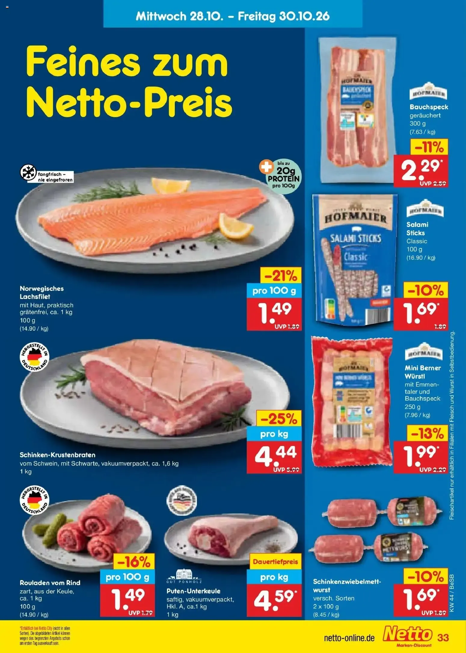 Netto Marken-Discount Prospekt Berlin-Prenzlauer Berg (ab 26.10.2026) » Angebote von 26. Oktober bis 30. Oktober 2026 - Prospekt seite 43