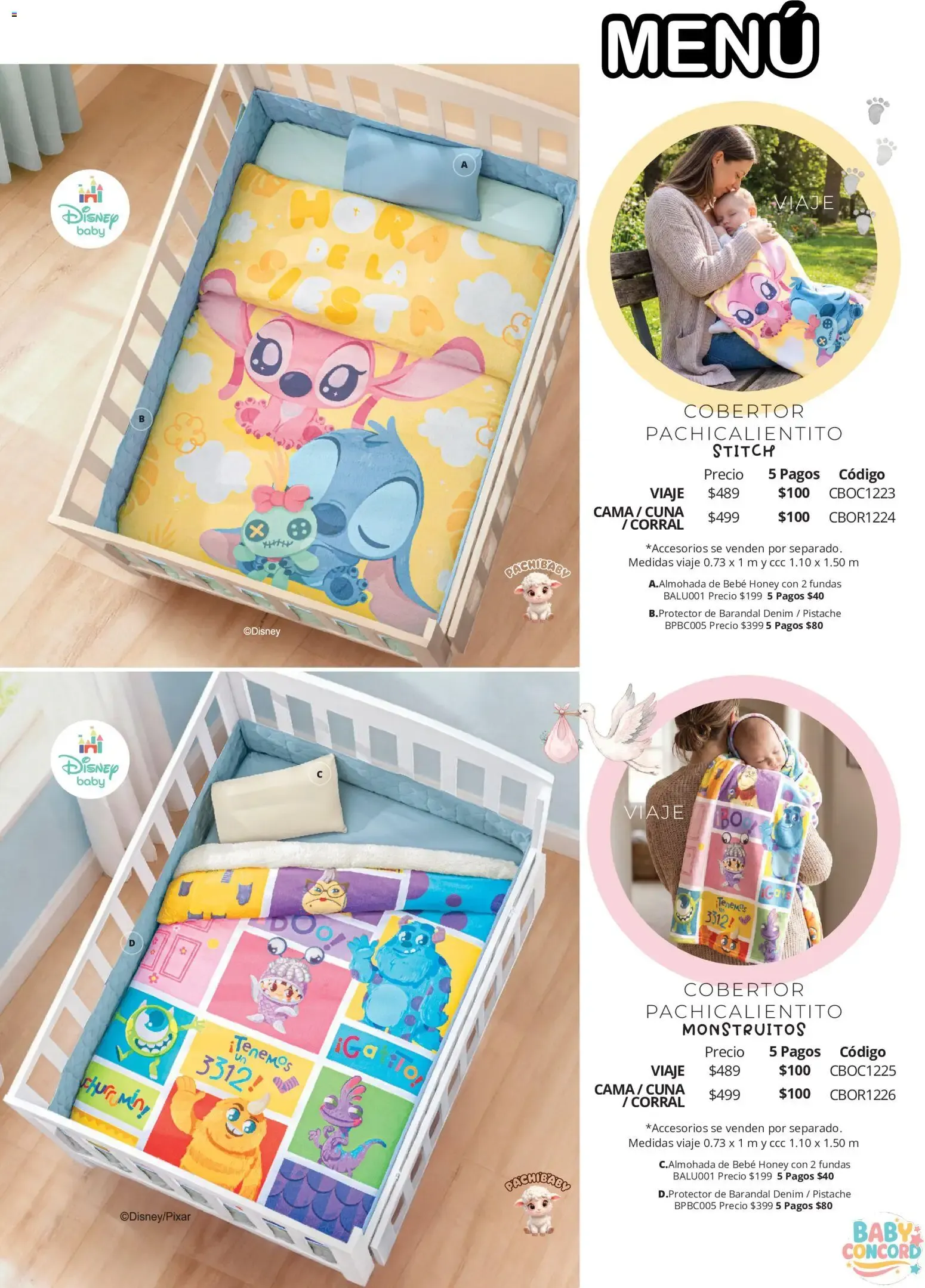 Catálogo de Colchas Concord catálogo Colección Bebé (01/08/2026 - 31/10/2026) - catálogo en línea 1 de agosto al 31 de octubre 2026 - Pagina 5