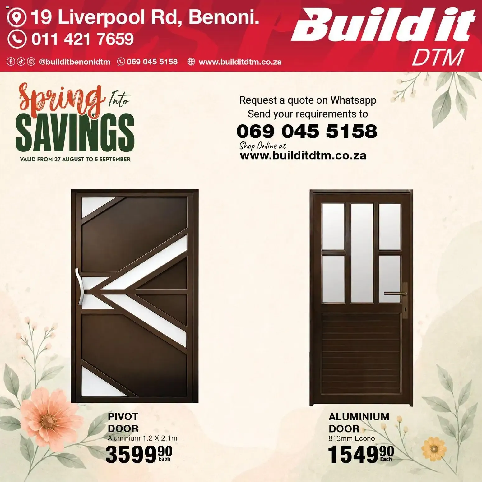 Build it DTM - Spring Savings from 27 August to 5 September 2023 - Catalogue Page 2