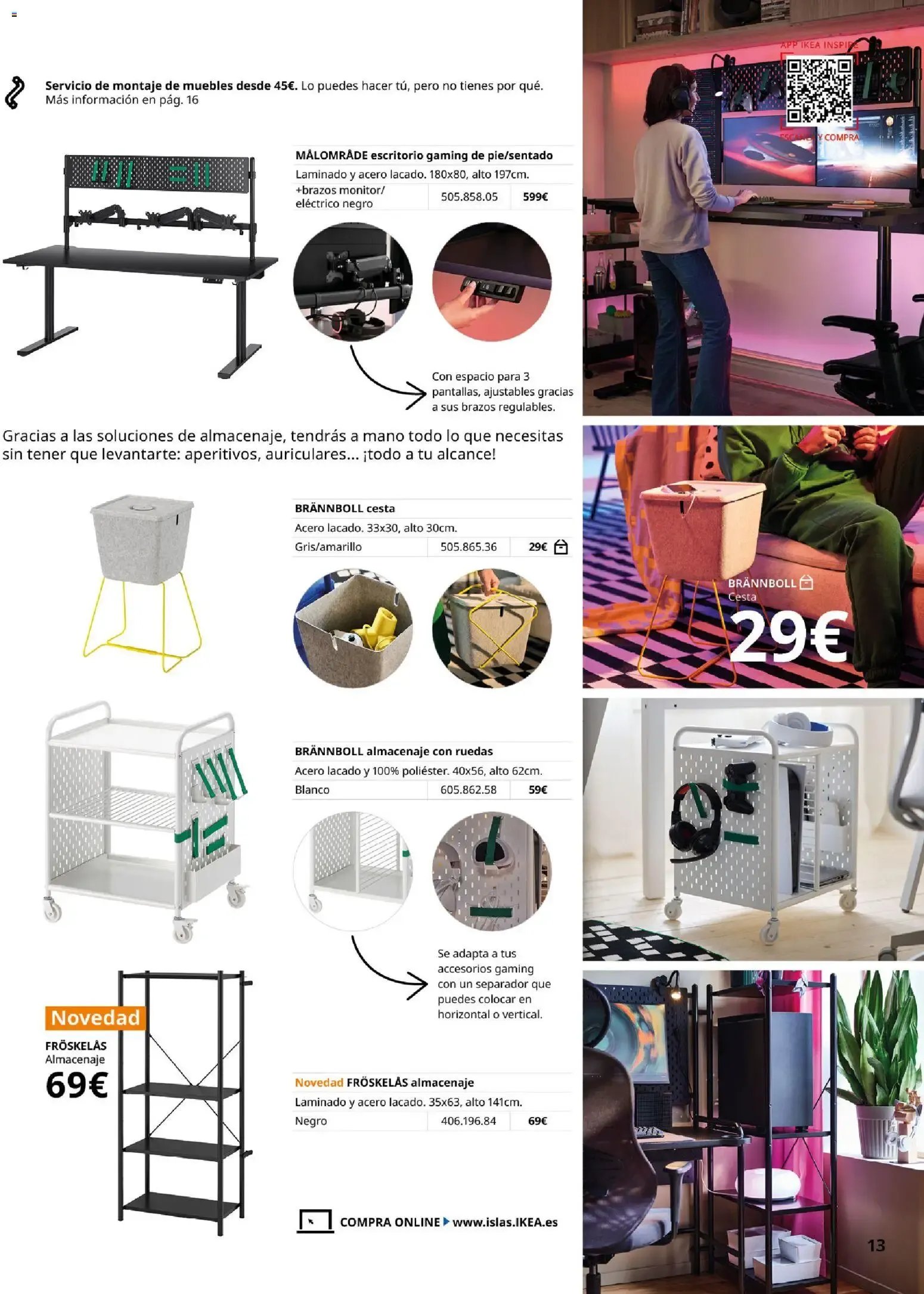 Catálogo de IKEA - Gaming del 01/10/2026 1 de octubre al 31 de enero 2027 - Página 13