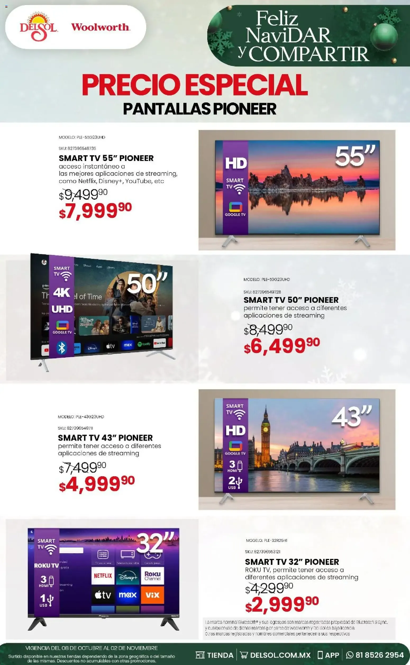 Catálogo de Del Sol y Woolworth - Feliz NaviDar y Compartir (08/10/2026 - 02/11/2026) - catálogo en línea 8 de octubre al 2 de noviembre 2026 - Pagina 38