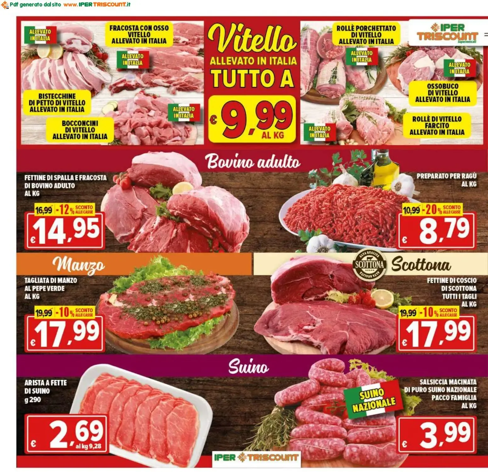 Ipertriscount volantino dal 22/07/2026 - online Offerte da 22 luglio a 30 luglio di 2026 - Pagina del volantino 10