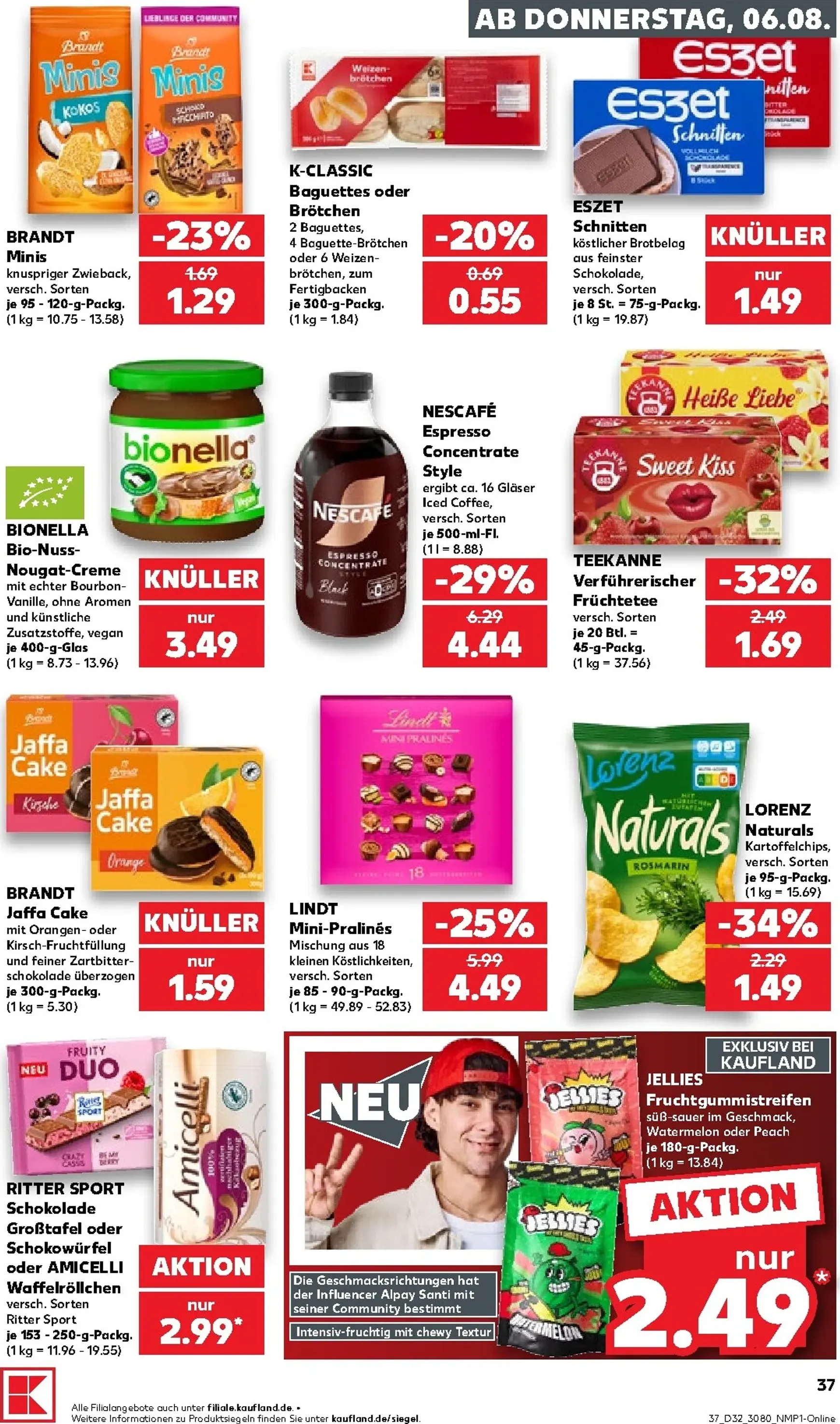 Kaufland Prospekt nächste Woche – von Donnerstag 06.08.2026 bis Mittwoch 12.08.2026 von 6. August bis 12. August 2026 - Prospekt seite 38