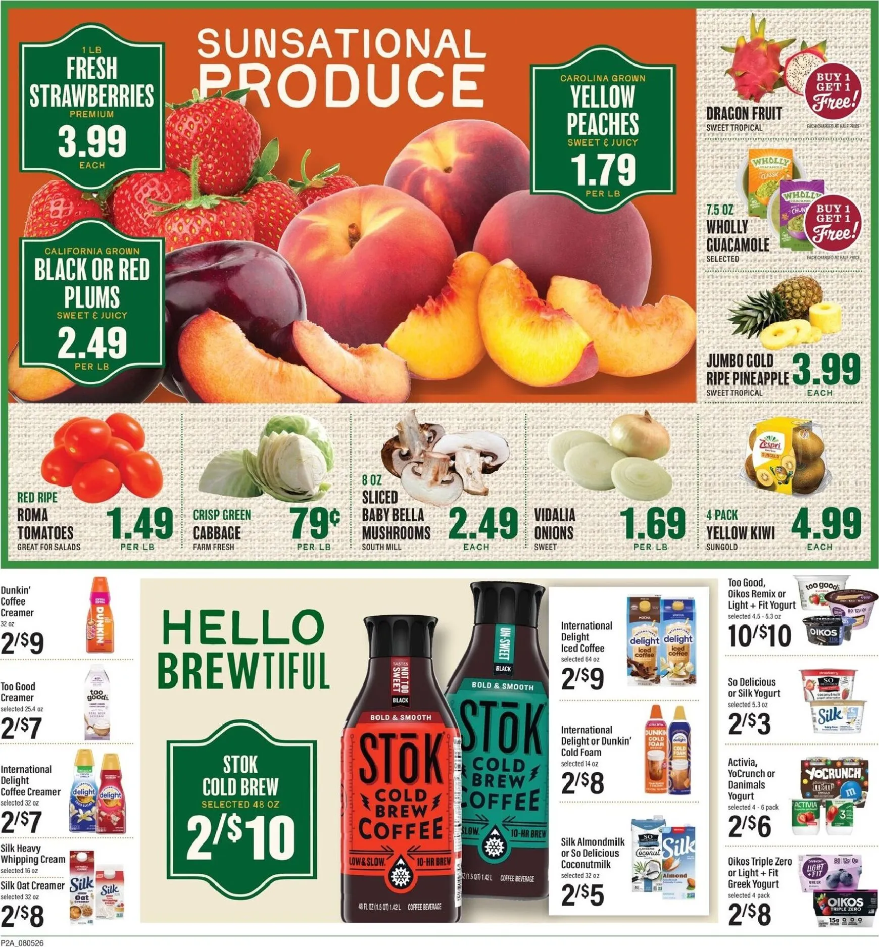 Weekly ad Current Lowes Foods leaflet valid from Wednesday 08/05/2026 to Tuesday 08/11/2026 from August 5 to August 11 2026 - Page 2