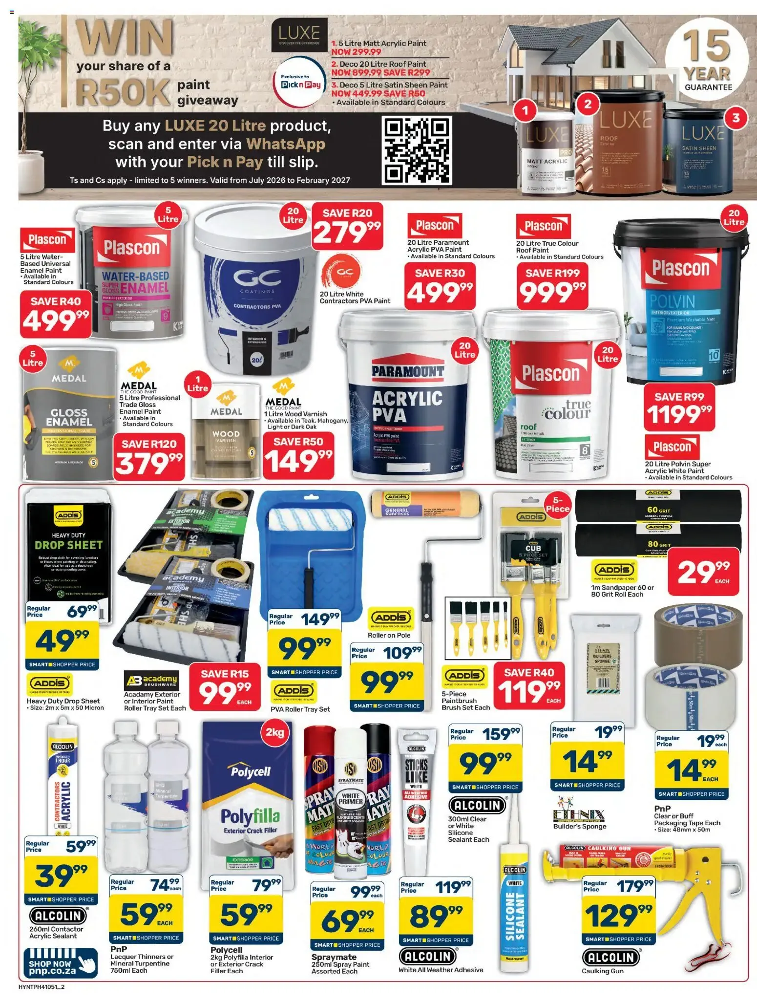 Pick n Pay - Hypermarket DIY Specials (20/07/2026 - 10/08/2026) Online from 20 July to 10 August 2026 - Catalogue Page 2